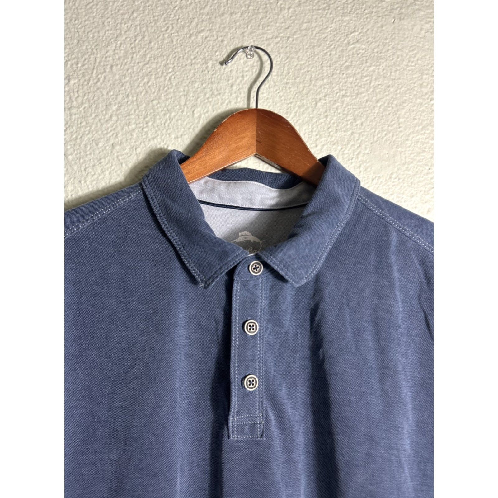 Tommy Bahama VINTAGE Tommy Bahama Polo Shirt Short Sleeve XL Blue Men’s Stained Size US XL / EU 56 / 4 - 3 Thumbnail