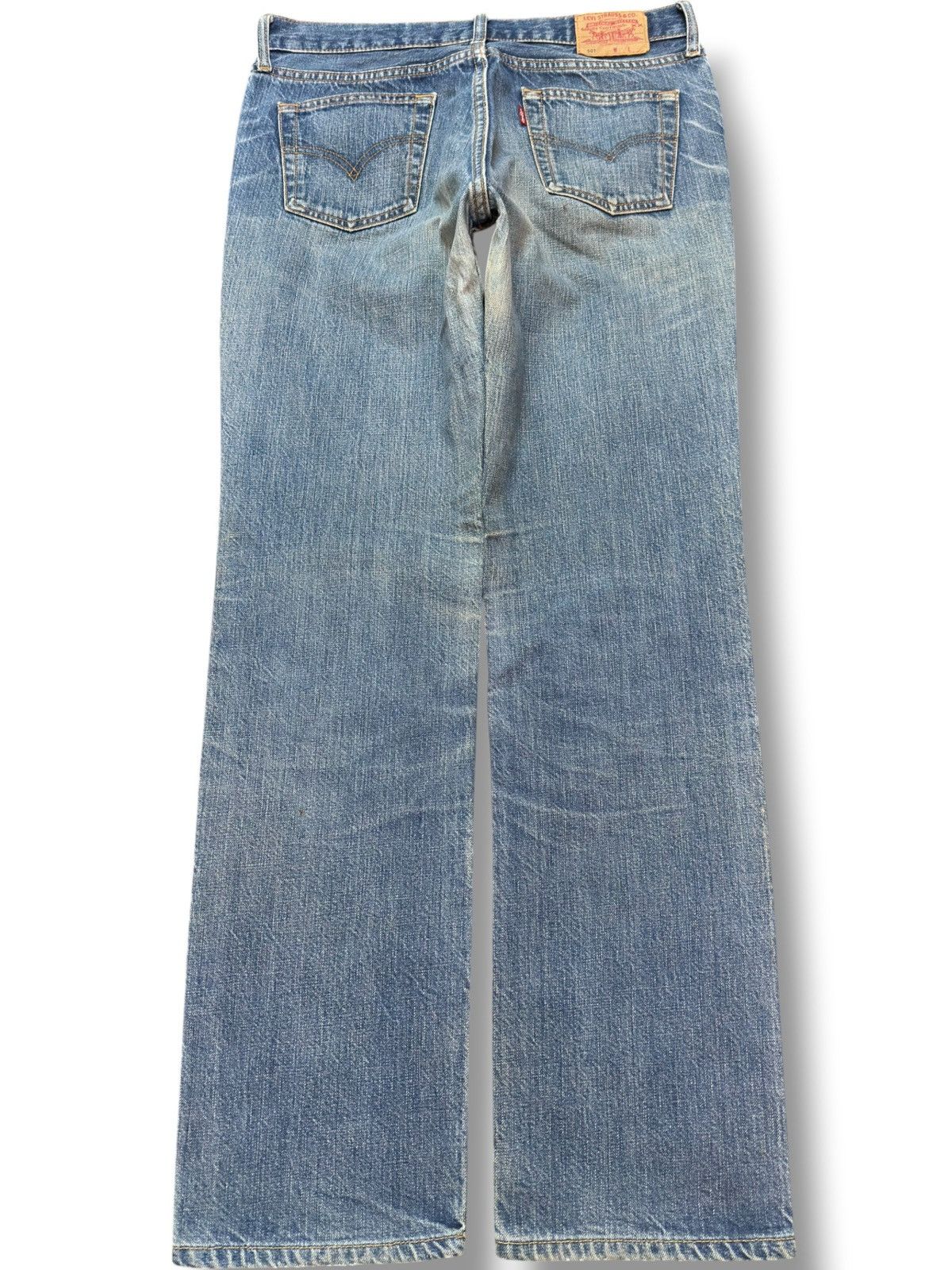 Levi's Vintage Levi’s 501 Mudwash Distressed Denim Size US 31 - 4 Thumbnail