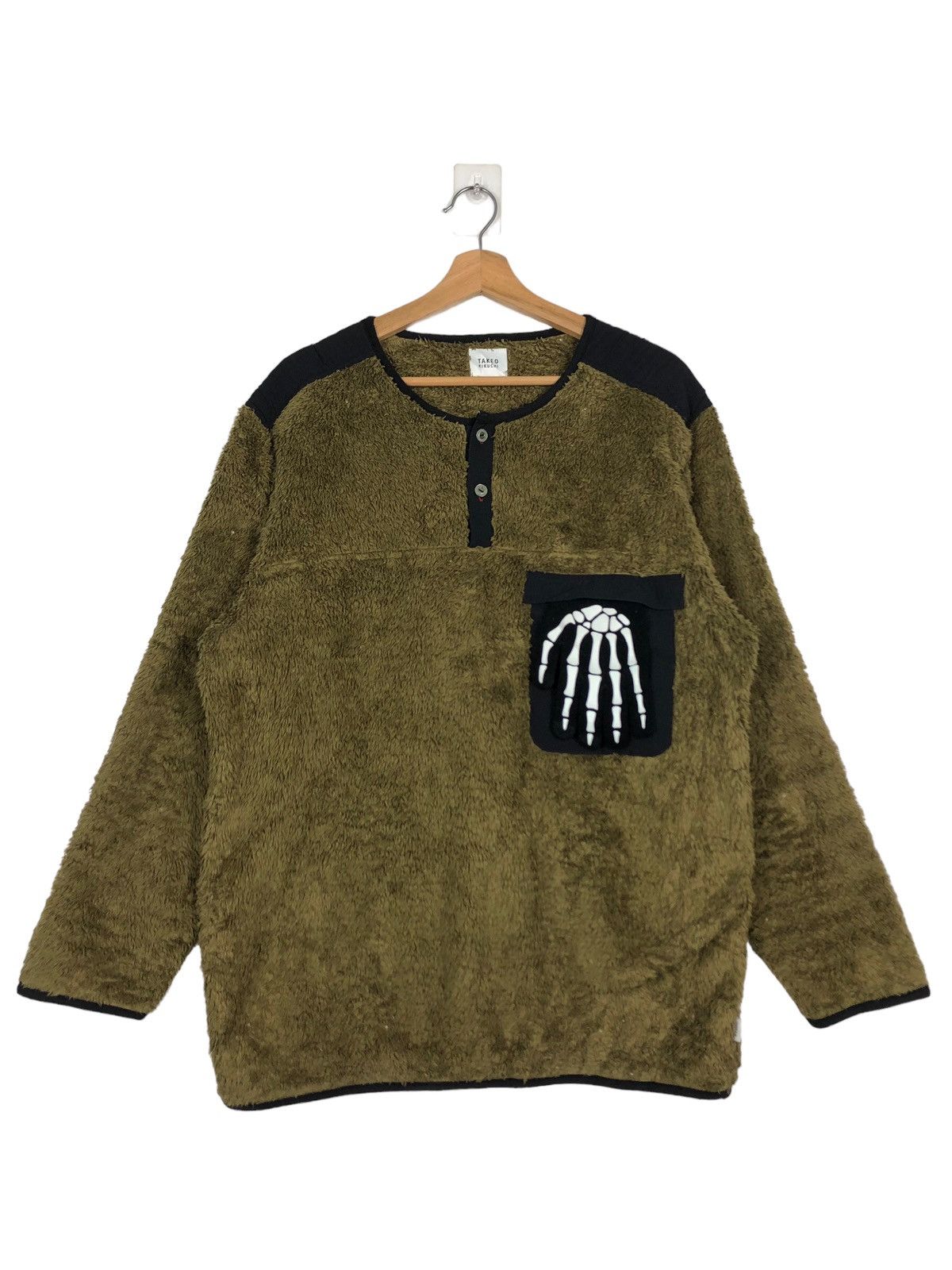Japanese Brand 🔥90’s Fleece Sherpa Jacket Takeo Kikuchi Japan Size US L / EU 52-54 / 3 - 1 Thumbnail