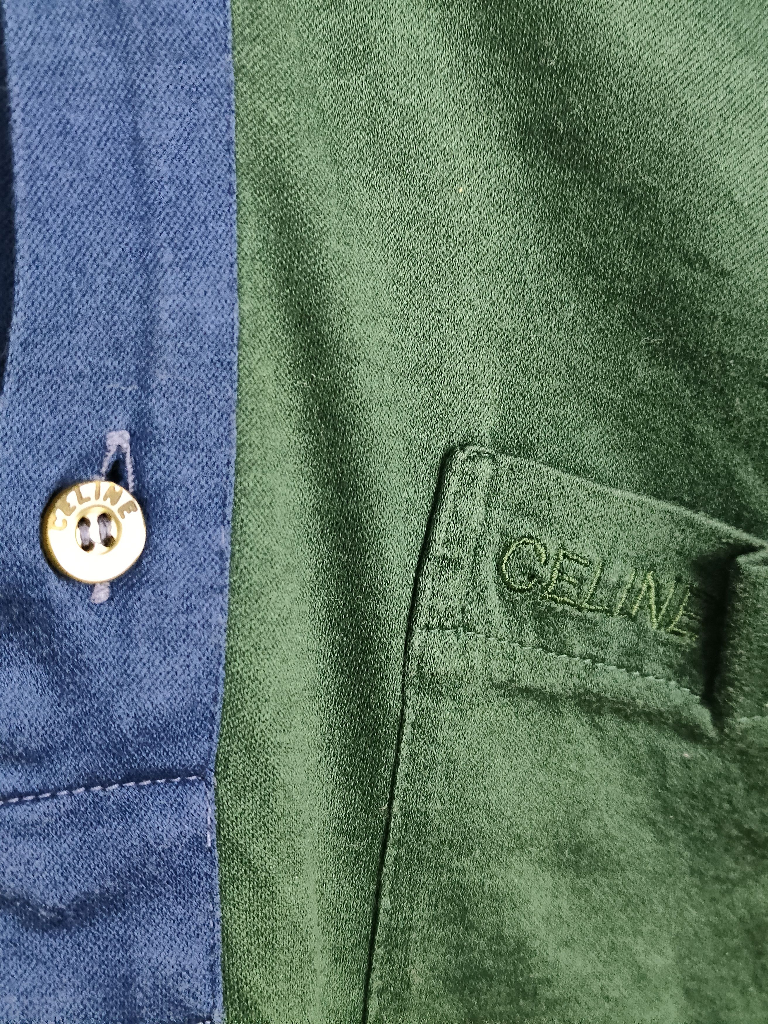 Celine × Vintage Vintage Celine Paris Polo Shirt Size US M / EU 48-50 / 2 - 3 Thumbnail