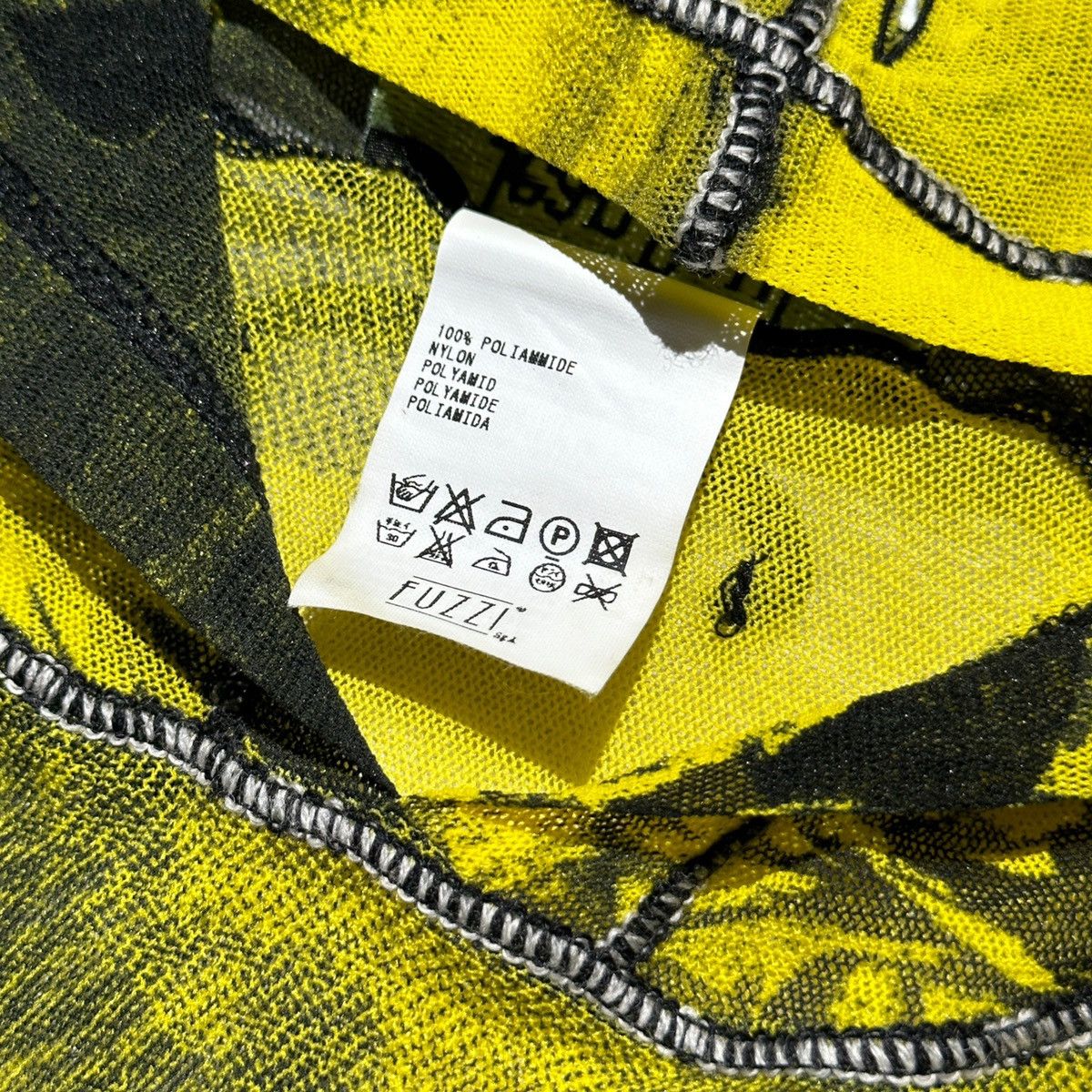 Jean Paul Gaultier RARE SS1998 faces mesh hoodie Size US L / EU 52-54 / 3 - 4 Thumbnail