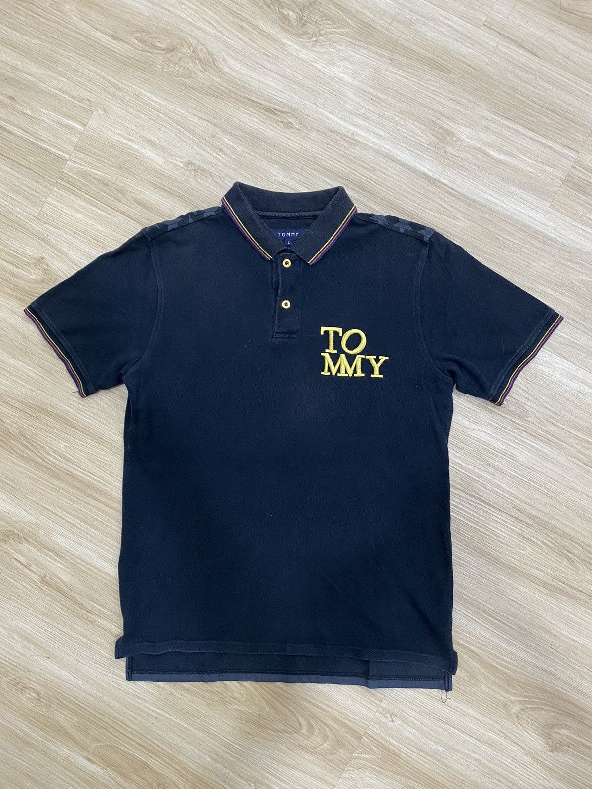 Tommy Hilfiger × Tommy Jeans Polo Tee By Tommy Size US M / EU 48-50 / 2 - 1 Thumbnail