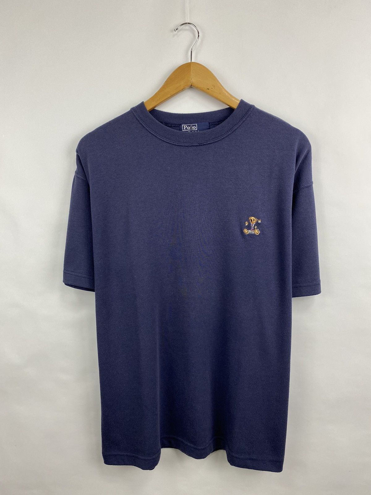 Polo Ralph Lauren × RRL Ralph Lauren × Ralph Lauren 🇺🇸 Vintage 90s Polo Bear Ralph Lauren t-shirt rare retro hype Size US L / EU 52-54 / 3 - 3 Thumbnail