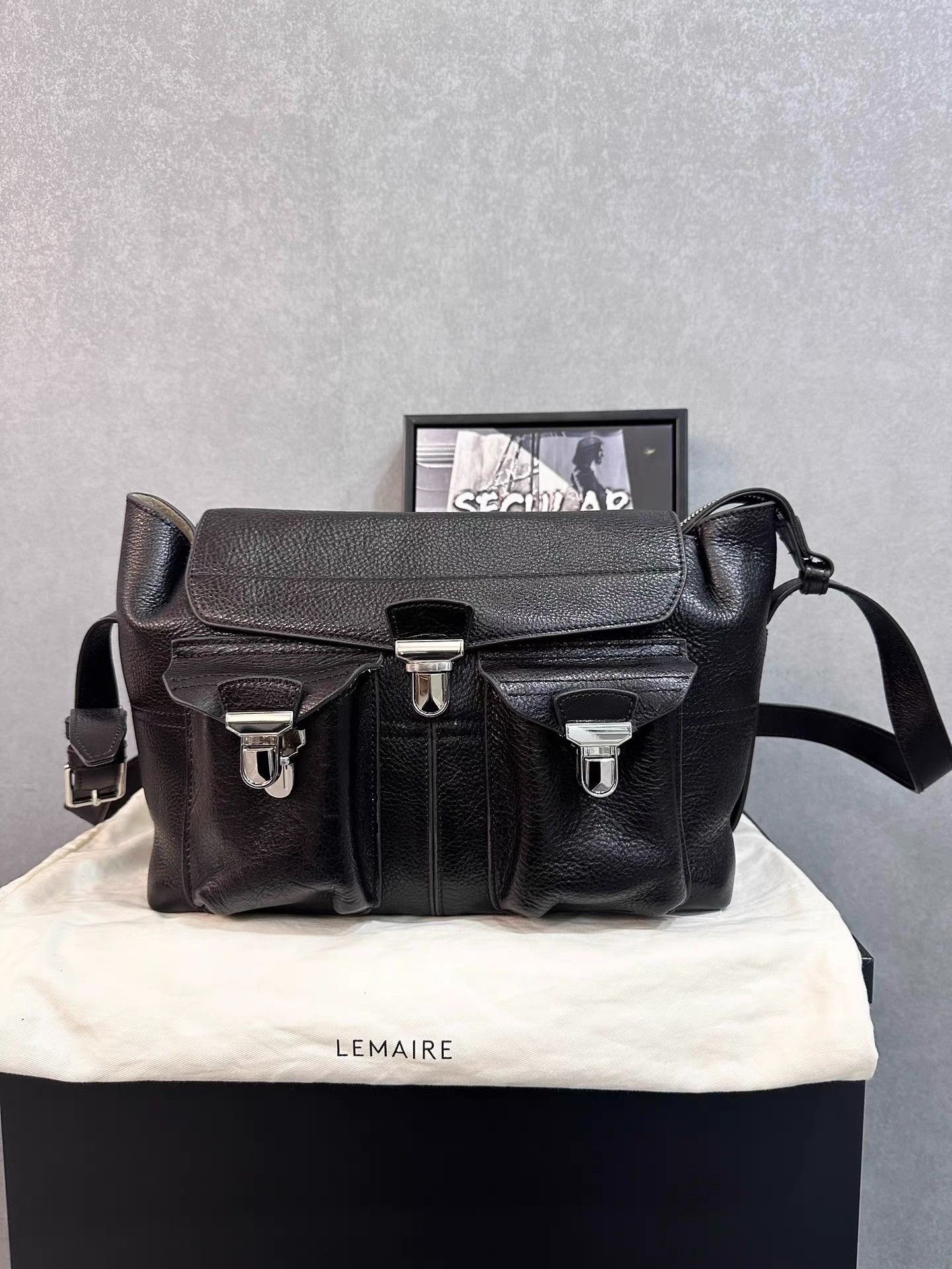 Lemaire Lemaire Medium Gear Bag (Espresso) K34 | Grailed