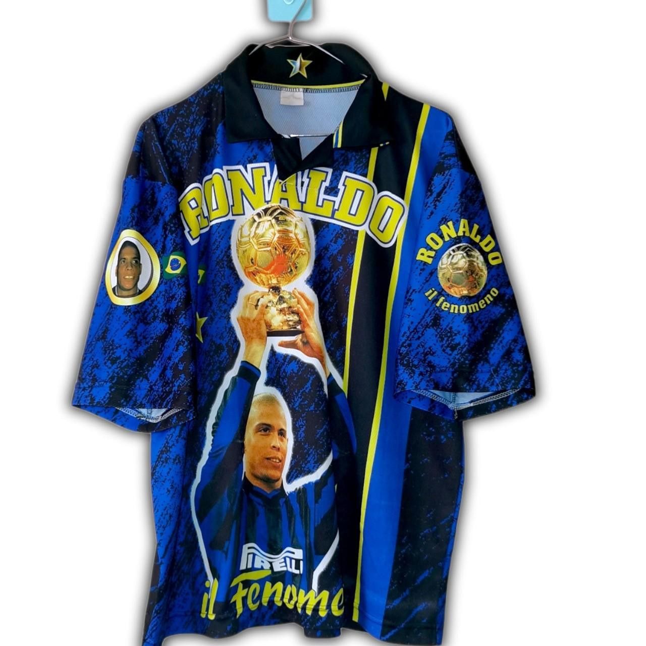Other Inter Milan Italy 1997 1998 1999 Fan Shirt Jersey Size US L / EU 52-54 / 3 - 3 Thumbnail