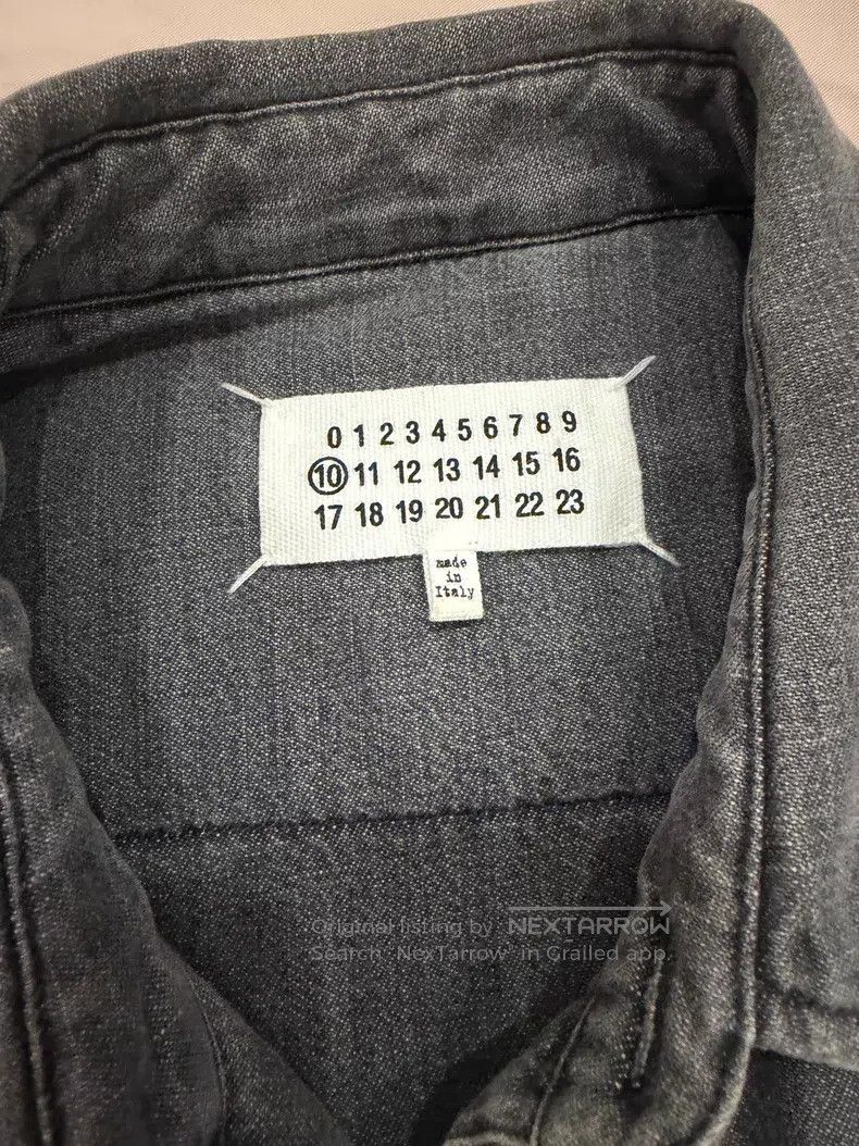 Maison Margiela Maison Margiela Size 38 Gray shirt Size US XXS / EU 40 - 4 Thumbnail