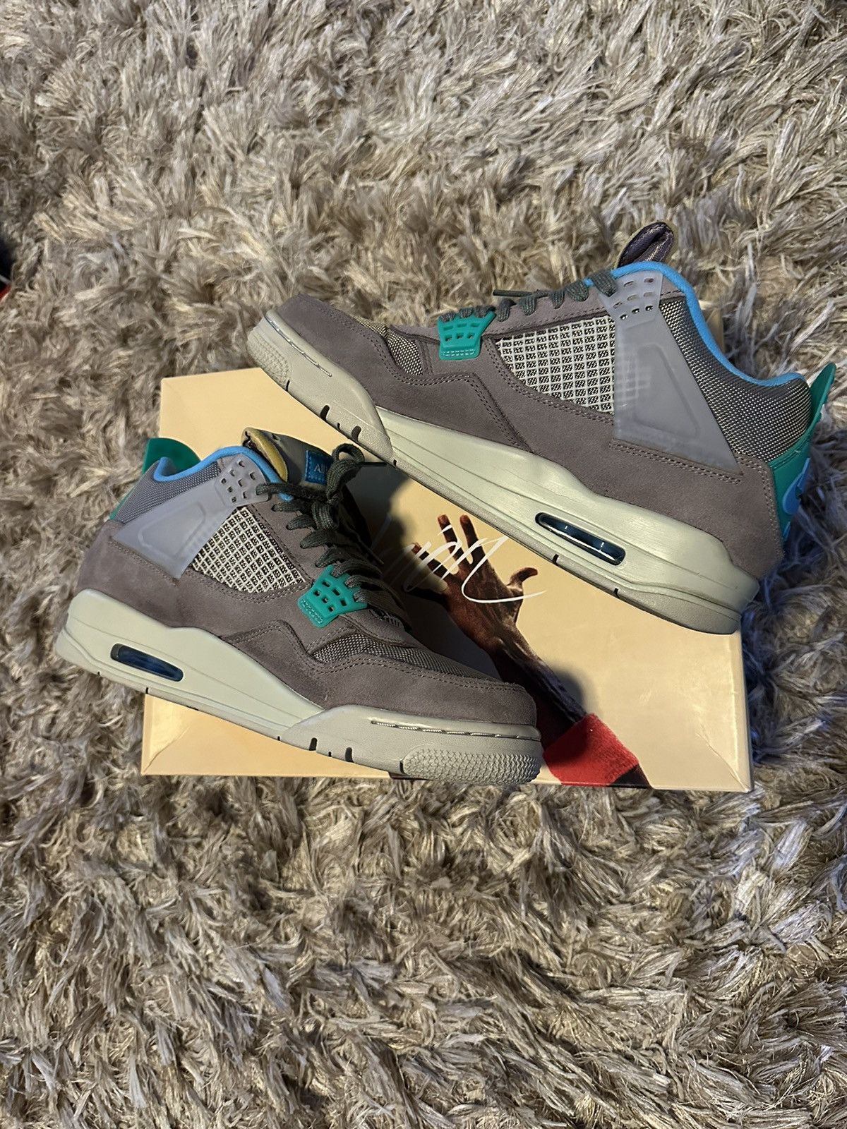 Jordan Brand × Nike AIR JORDAN 4 RETRO SP “TAUPE HAZE” UNION LA Size US 9.5 / EU 42-43 - 3 Thumbnail