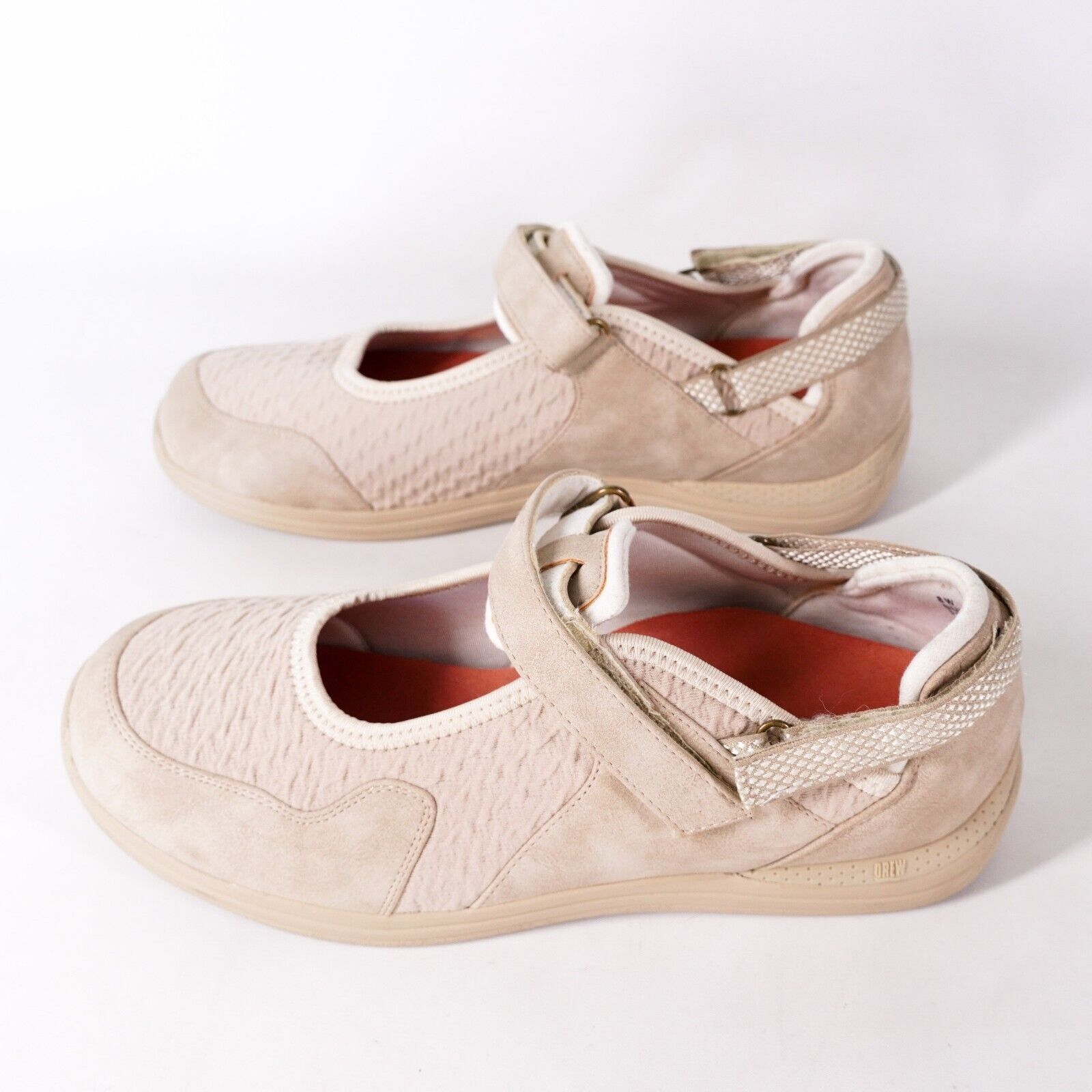 Drew Drew Buttercup Sand Diabetic Shoes Women's 8W Sneakers Size US 8 / IT 38 - 5 Thumbnail