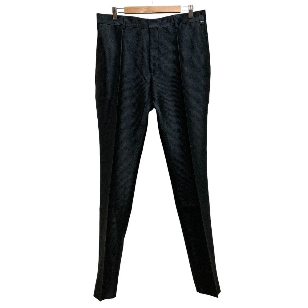 Fendi Fendi Fendi Stripe FF Logo Jacquard Slacks Textile Pants DUTY FREE for USA Size ONE SIZE - 1 Thumbnail