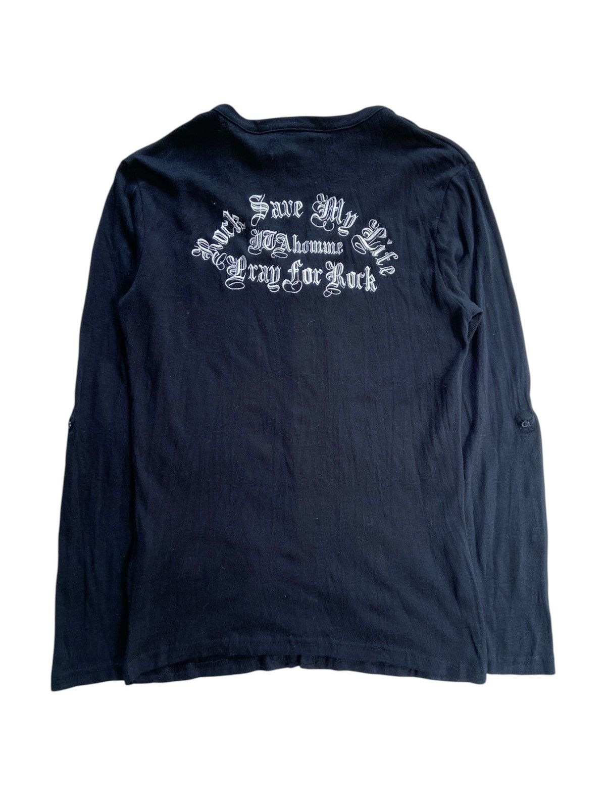 In The Attic 🇯🇵IN THE ATTIC ROCK SAVE MY LIVE KNITWEAR Size US M / EU 48-50 / 2 - 2 Thumbnail