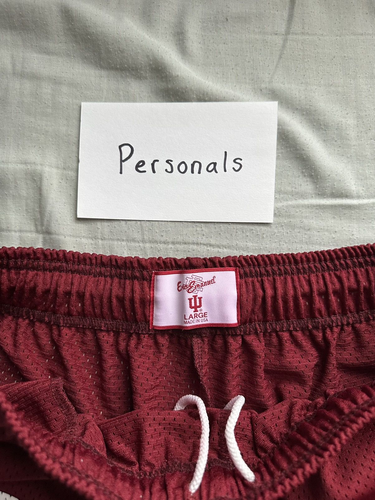 Eric Emanuel × NCAA Eric Emanuel x Indiana Shorts Large Size US 34 / EU 50 - 11 Thumbnail
