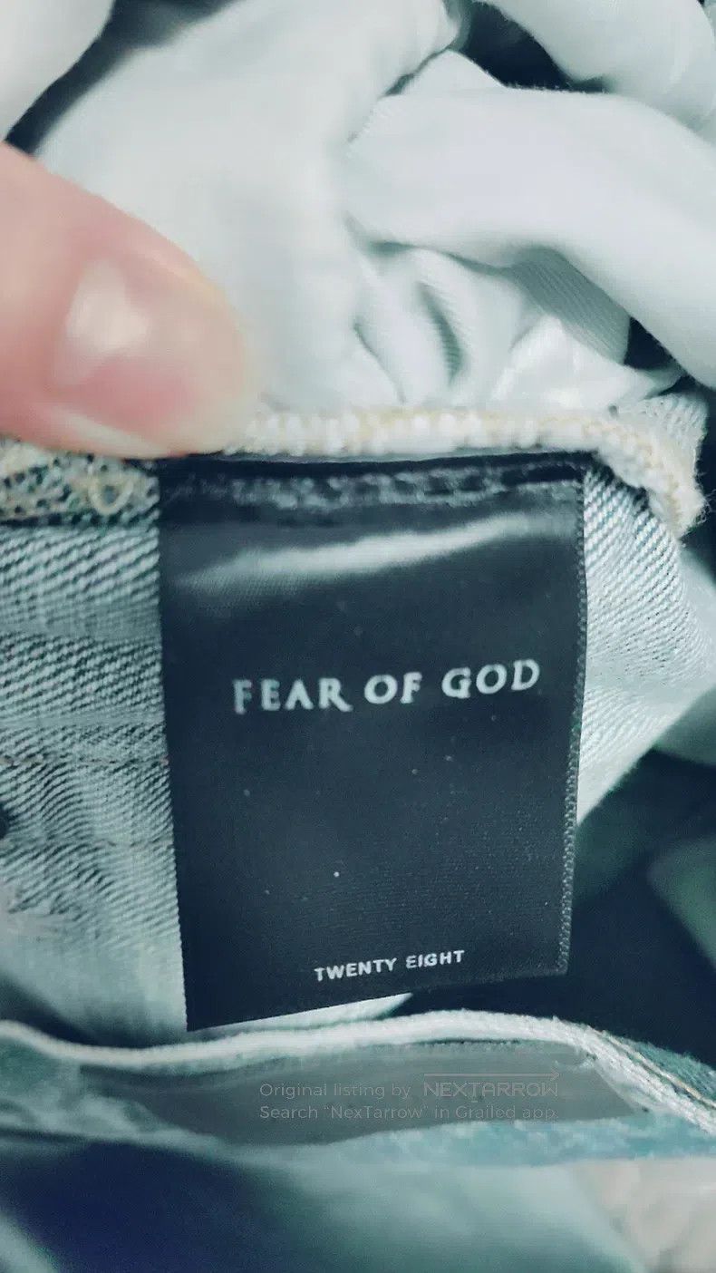 Fear of God Fear of God 4th three batches of blue cattle Size US 28 / EU 44 - 6 Thumbnail