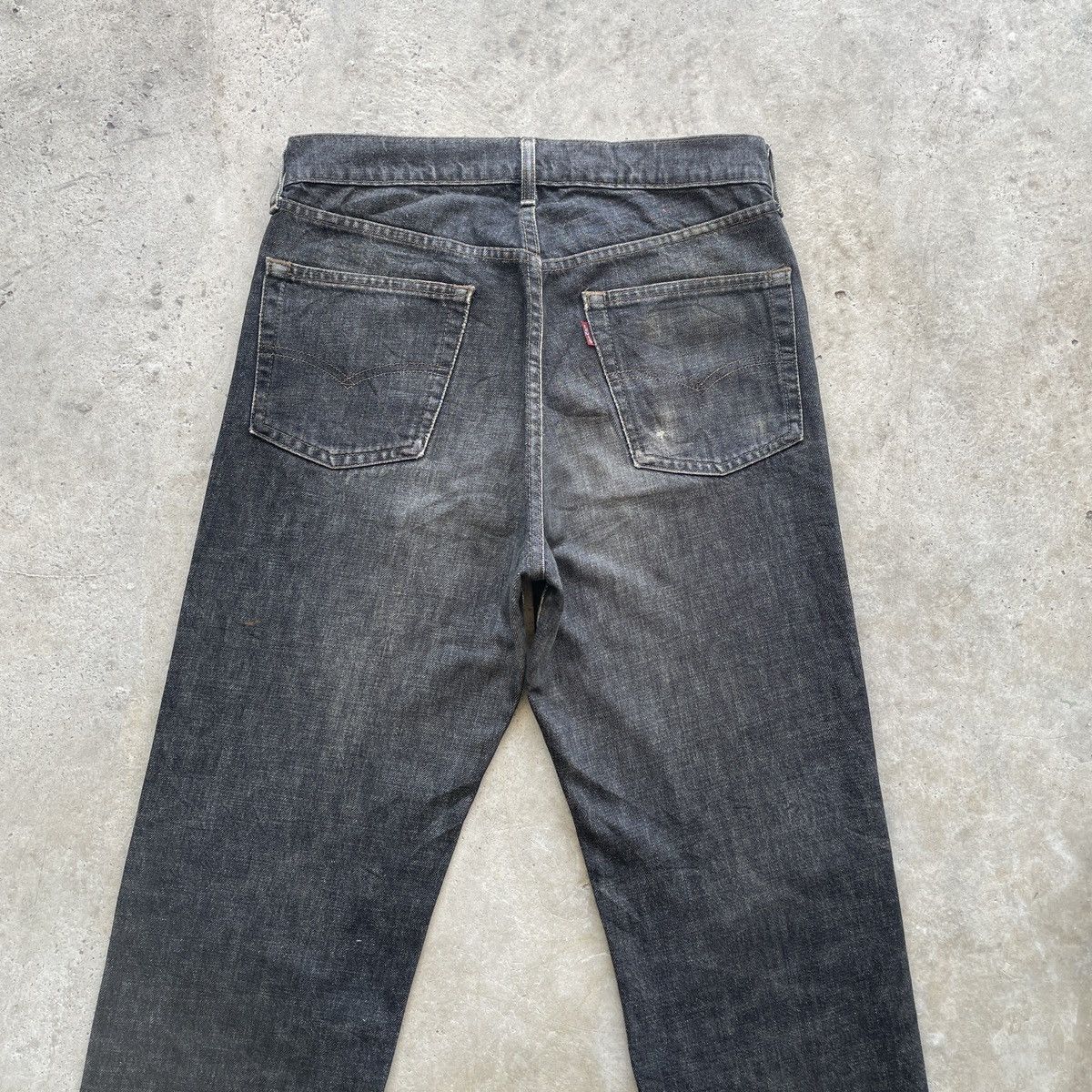 Levi's W31💥 Vintage Levi’s Black Jeans Distressed Faded Denim Pants Size US 31 - 11 Thumbnail