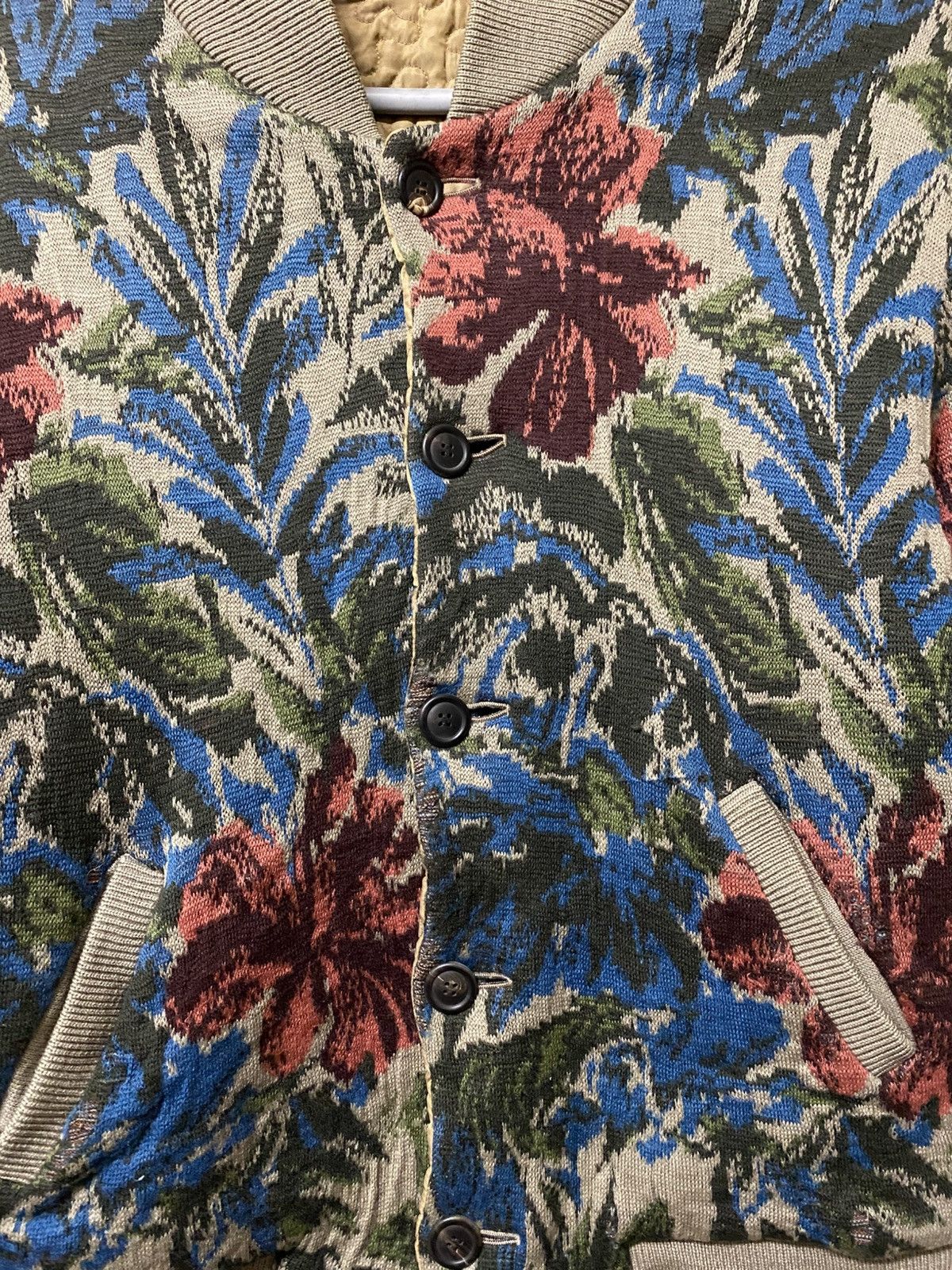 Issey Miyake 80s Masterpiece issey miyake bomber floral Size US M / EU 48-50 / 2 - 10 Thumbnail