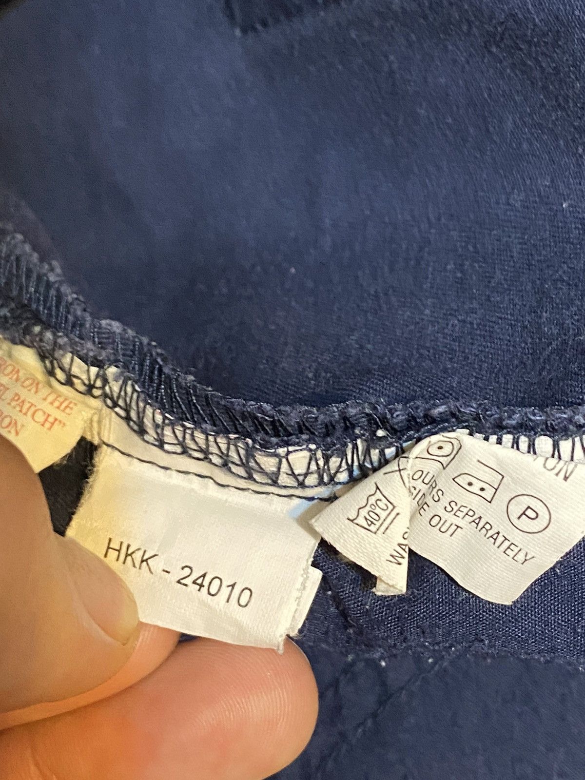 Yves Saint Laurent 36x32 YSL Jeans Denim Pants Cotton Navy Size US 36 / EU 52 - 15 Thumbnail