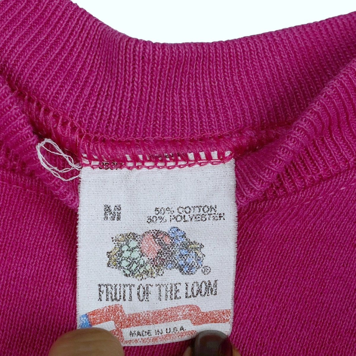 Fruit Of The Loom 80s Bamboo Inn New Castle Sweatshirt Fullover Jumper Size US M / EU 48-50 / 2 - 5 Thumbnail