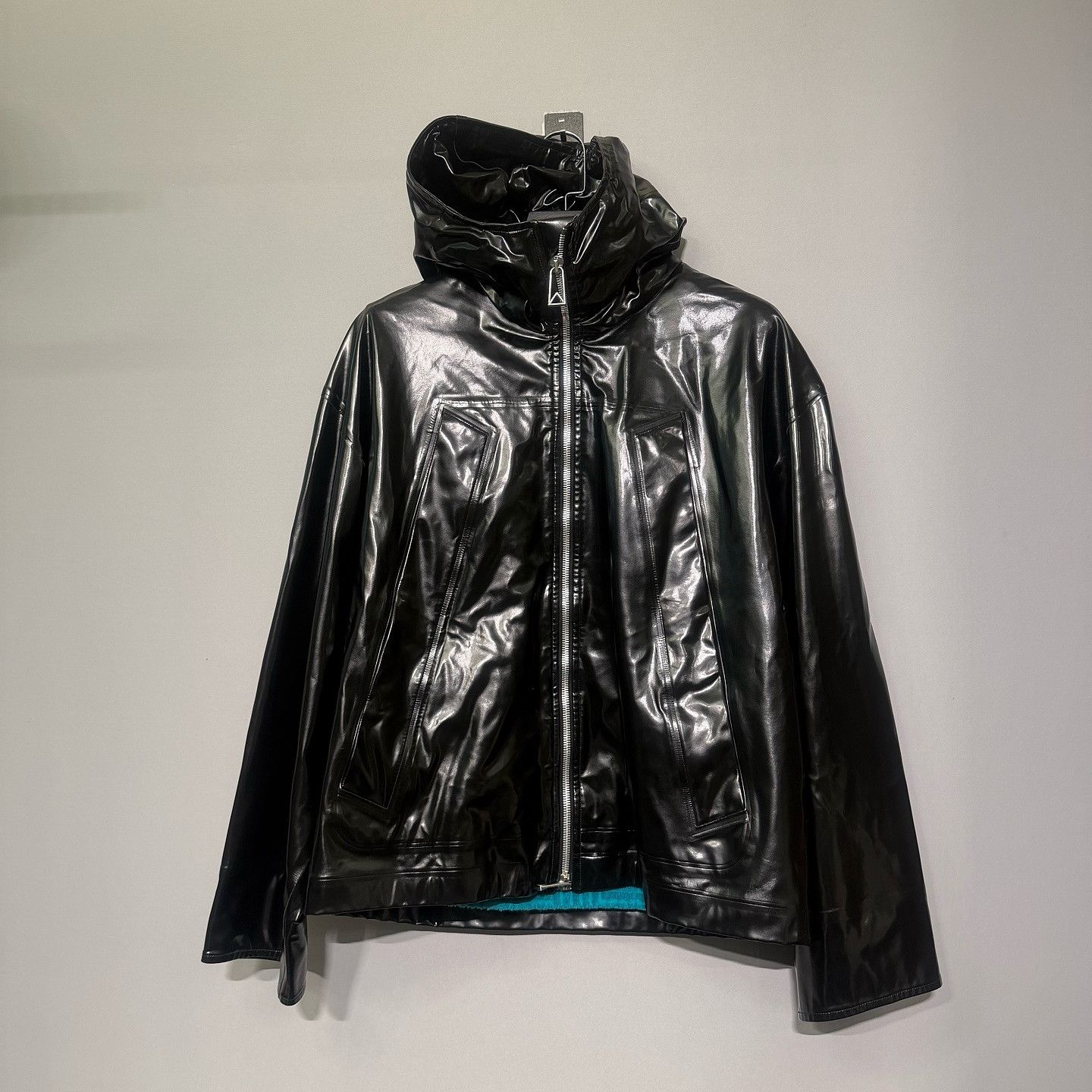 Bottega Veneta Bottega Veneta Polyurethane Hooded Jacket Size L Size US L / EU 52-54 / 3 - 1 Thumbnail