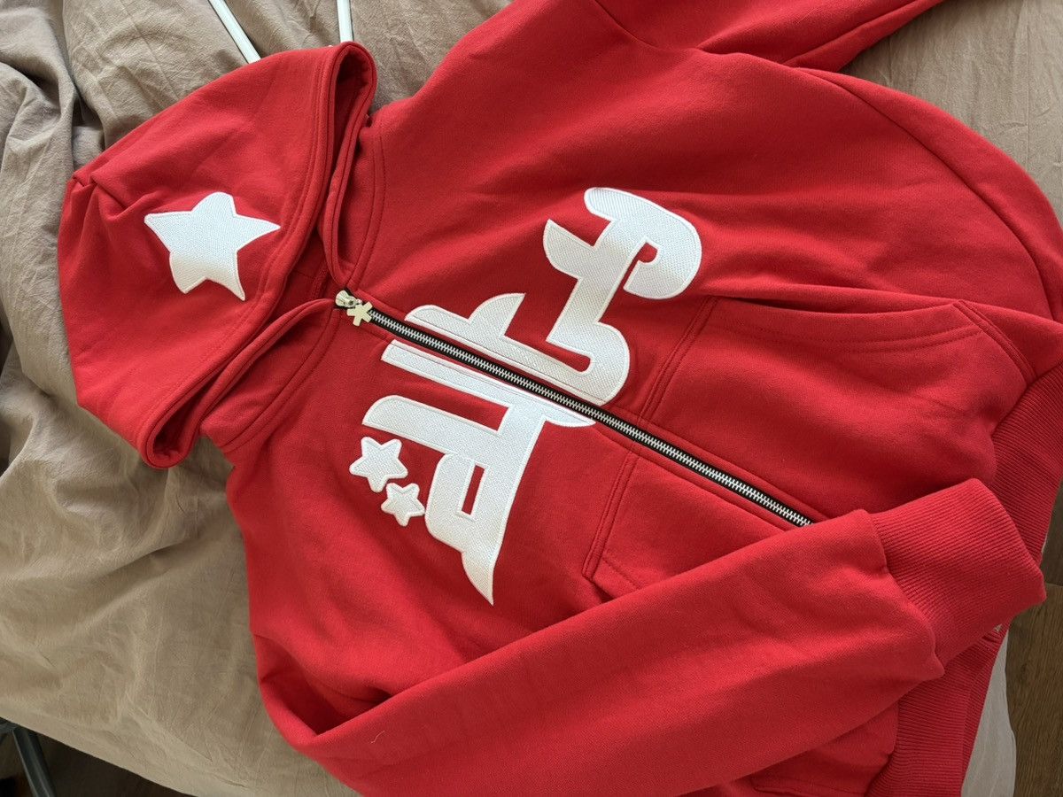 Other Divide the Youth Red Zip up Size S / US 4 / IT 40 - 1 Thumbnail