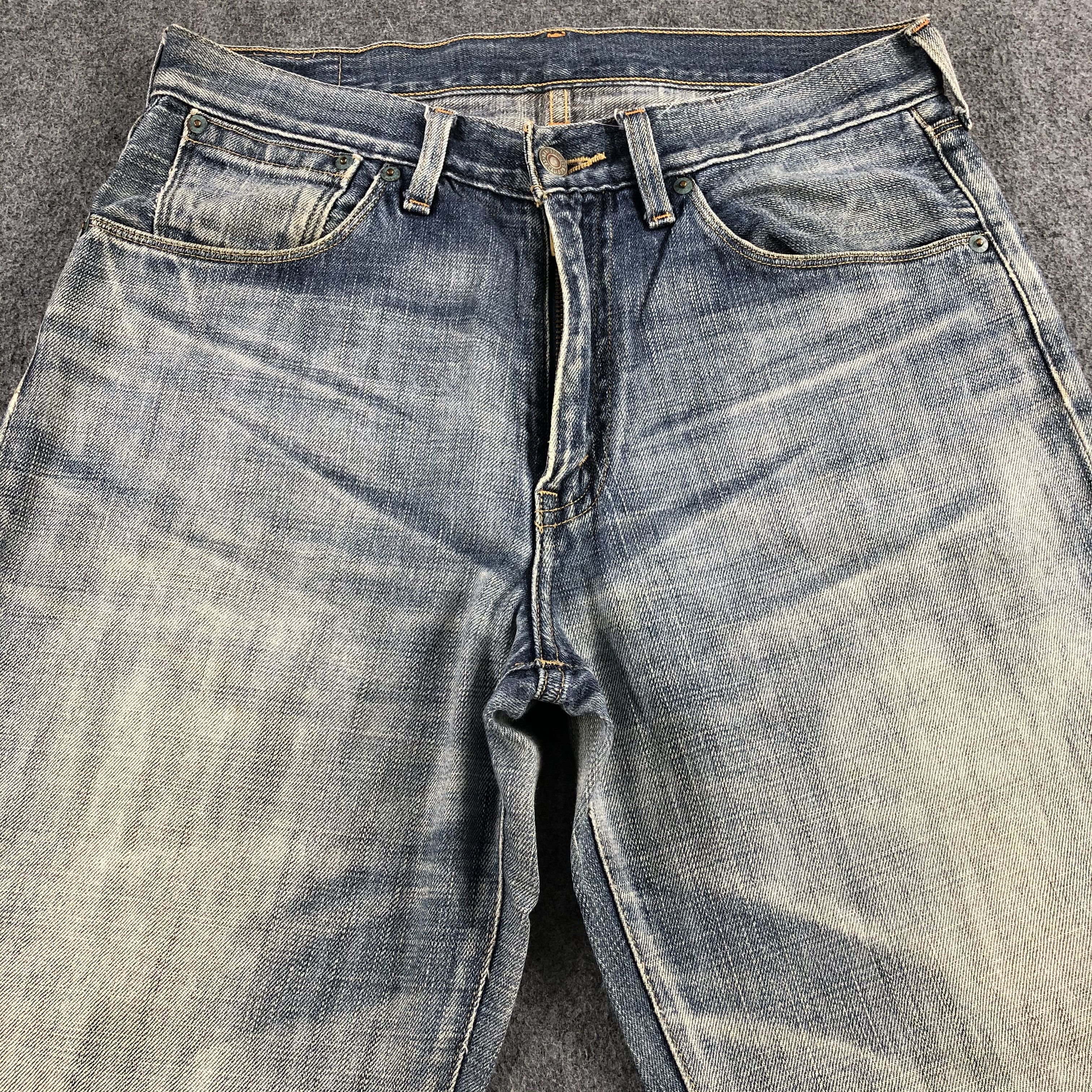 Levi's 90s Vintage Levis 552 Earth Tone Jeans-J1835 Size US 32 / EU 48 - 3 Thumbnail