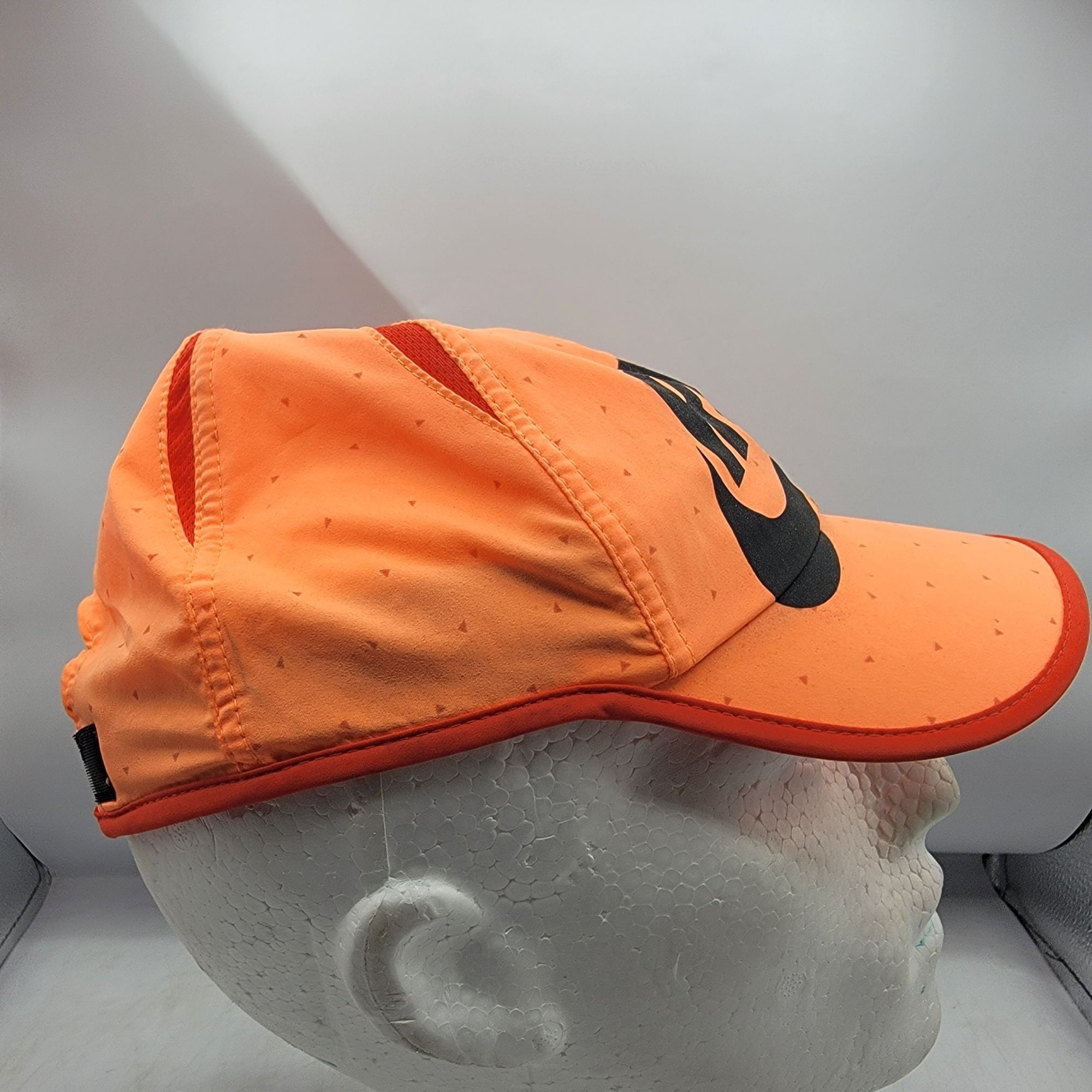 Nike Nike Featherlight Dri-Fit Athletic Running Hat Cap Mesh Oran Size ONE SIZE - 4 Thumbnail