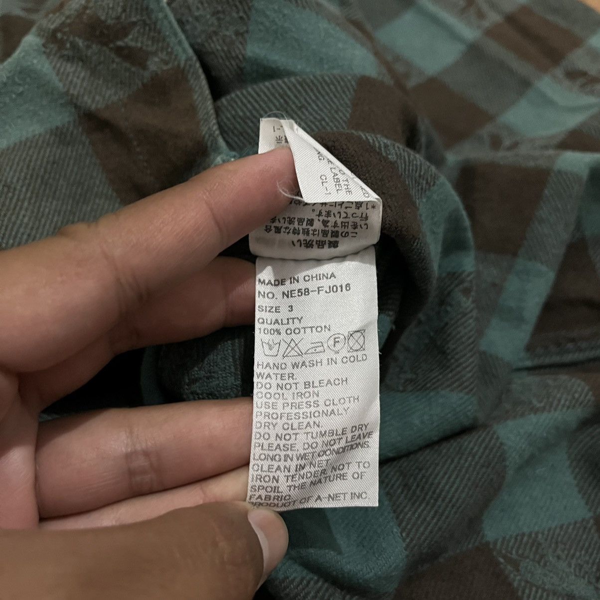 Ne-Net Ne-net by issey miyake flanel shirt Size US L / EU 52-54 / 3 - 5 Thumbnail