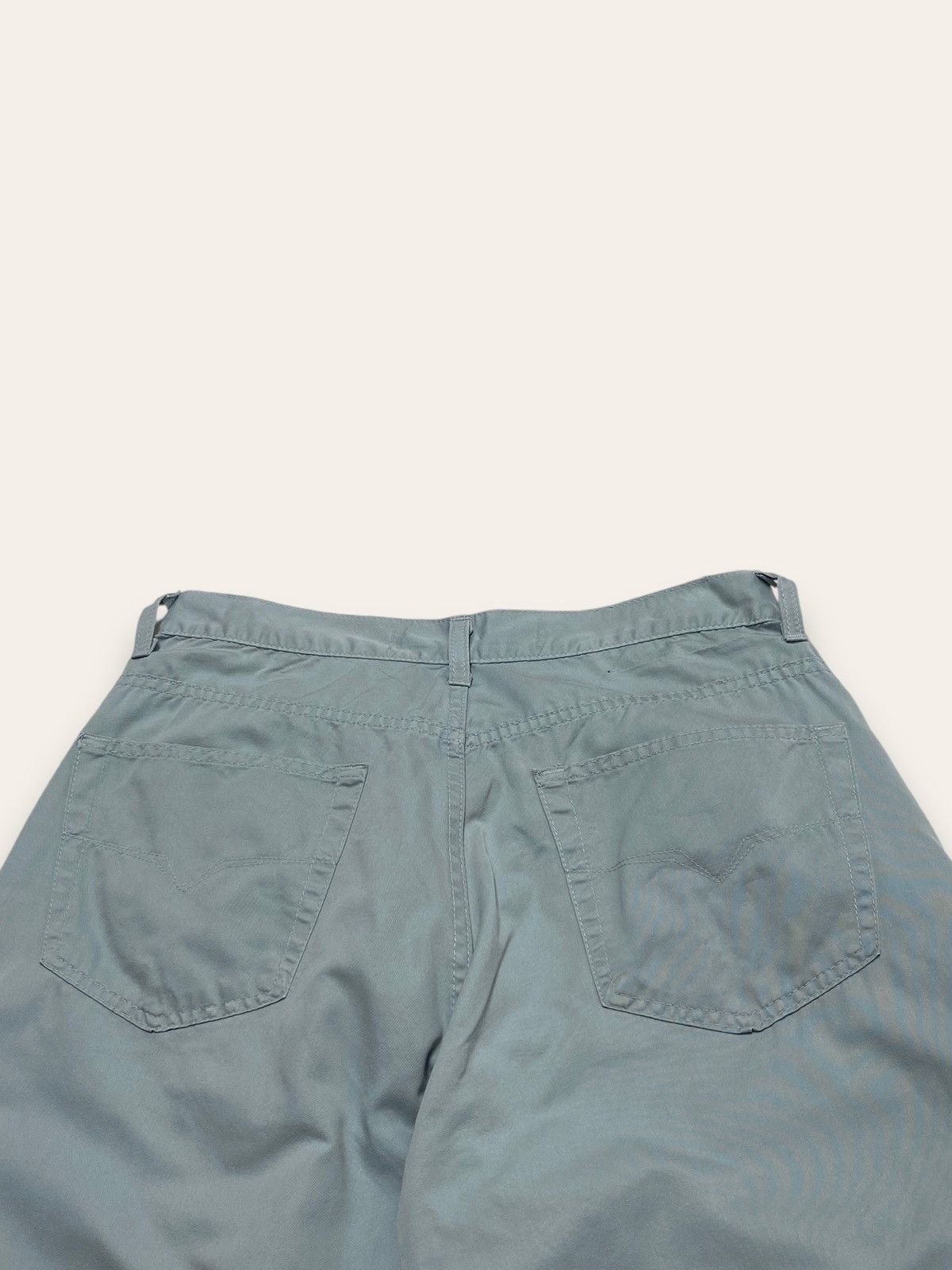 Versace Vintage VERSACE JEANS COUTURE Menthol Colour Pants Y2K Size US 31 - 11 Thumbnail