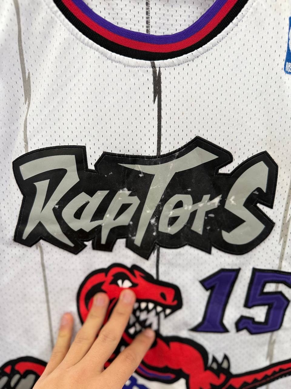 Nike Nike Raptors Vince Carter vintage Jersey #15 white Size US M / EU 48-50 / 2 - 6 Thumbnail