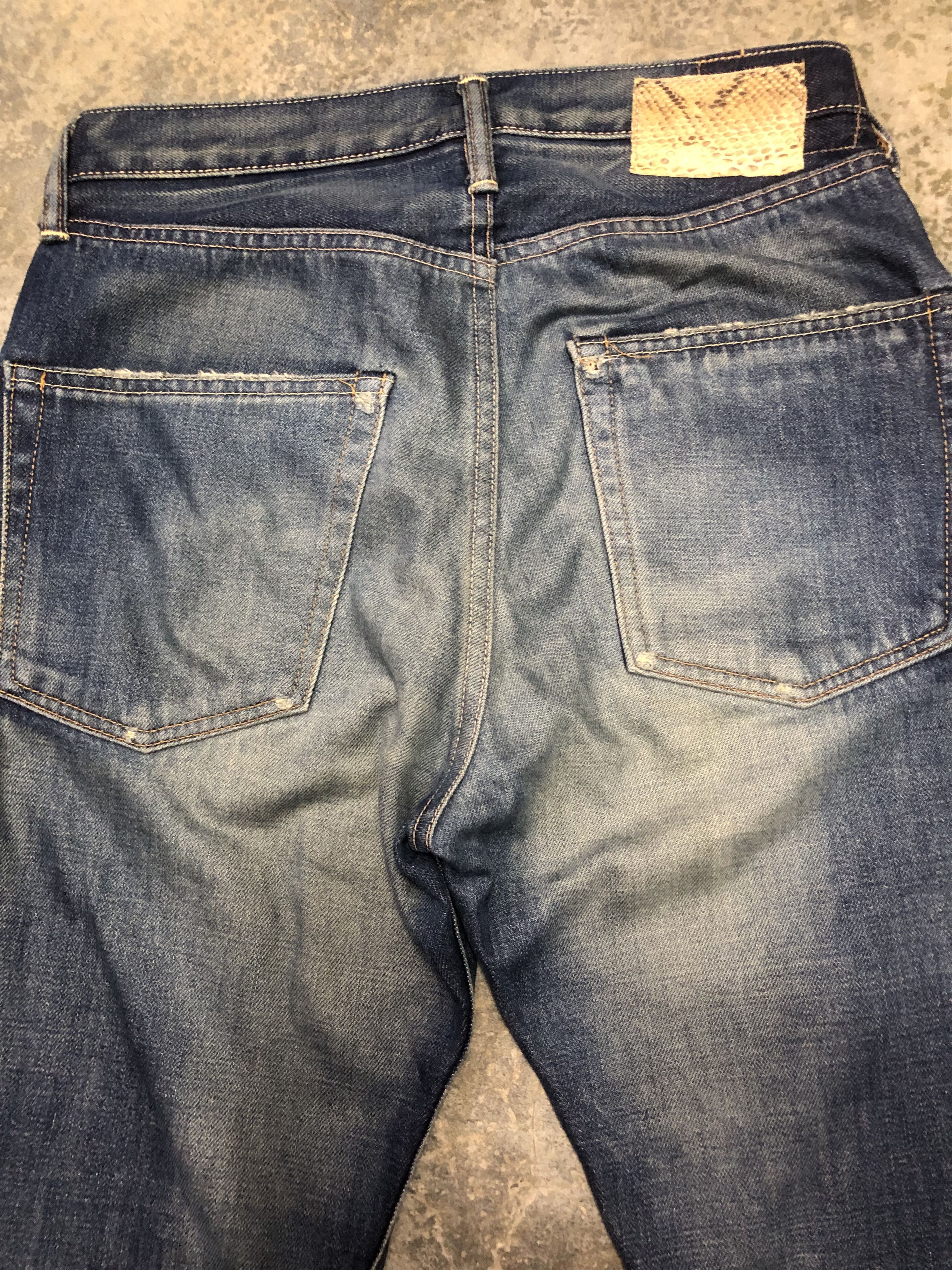 Vintage VISVIM 01D2 FLUXUS Snake Patch Size US 30 / EU 46 - 9 Thumbnail
