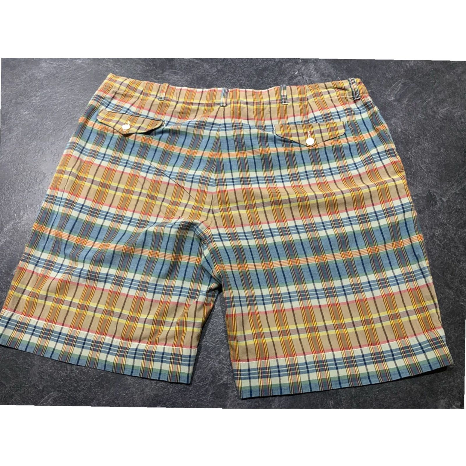 Polo Ralph Lauren Polo Ralph Lauren Mens Shorts 42 Extra Large XL Authentic Vintage India Madras Plaid Size US XL / EU 56 / 4 - 6 Thumbnail