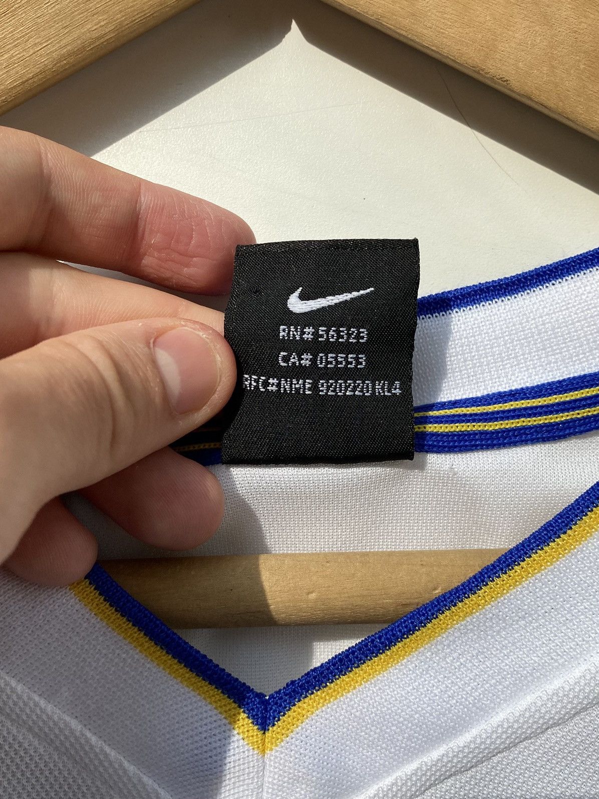 Nike Vintage Leeds United Nike Jersey 2002-04 Strongbow Era White Size US XL / EU 56 / 4 - 6 Thumbnail