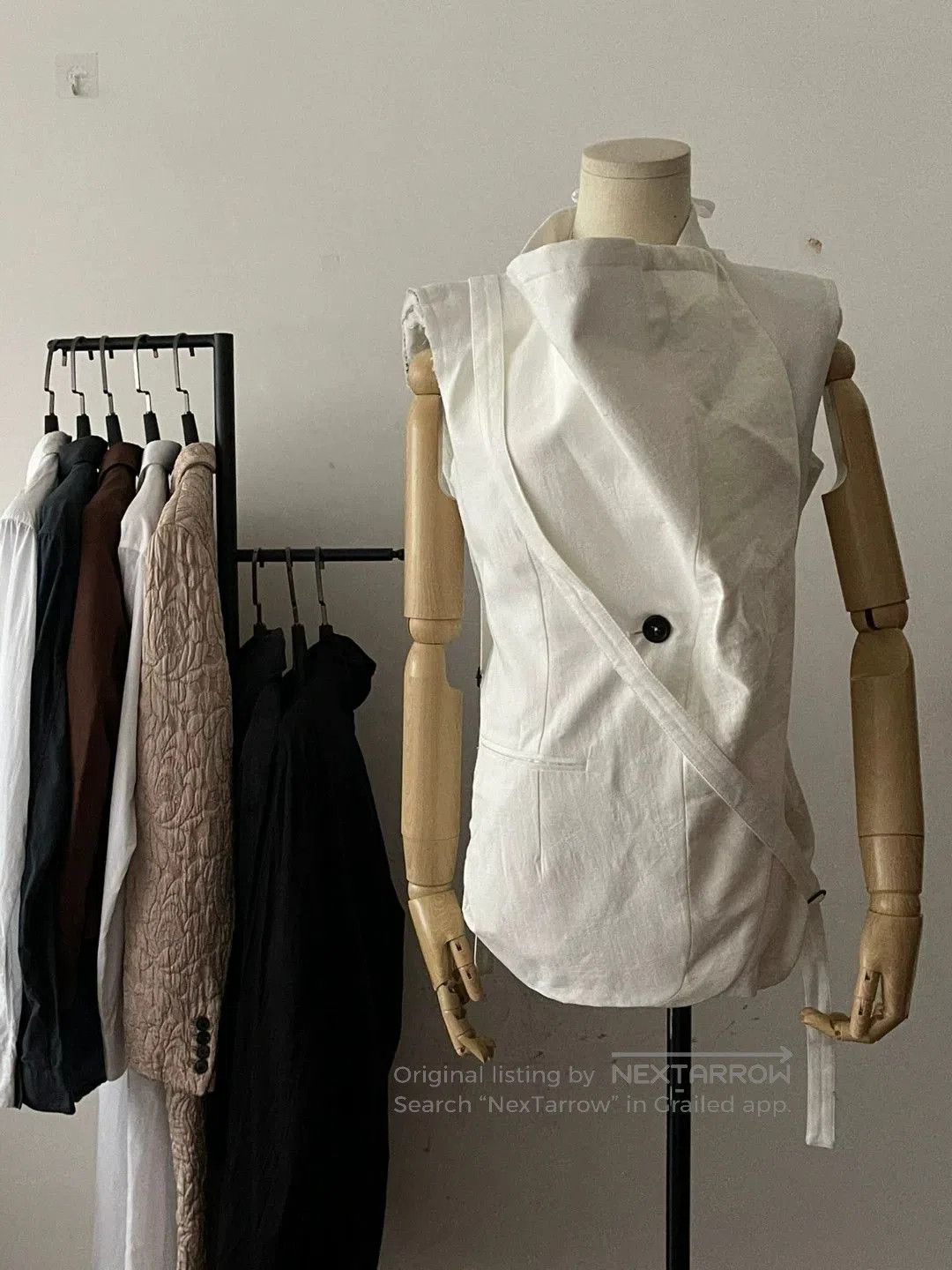 Ann Demeulemeester Ann Demeulemeester Sleeveless Top with Straps. Size S / US 4 / IT 40 - 3 Thumbnail