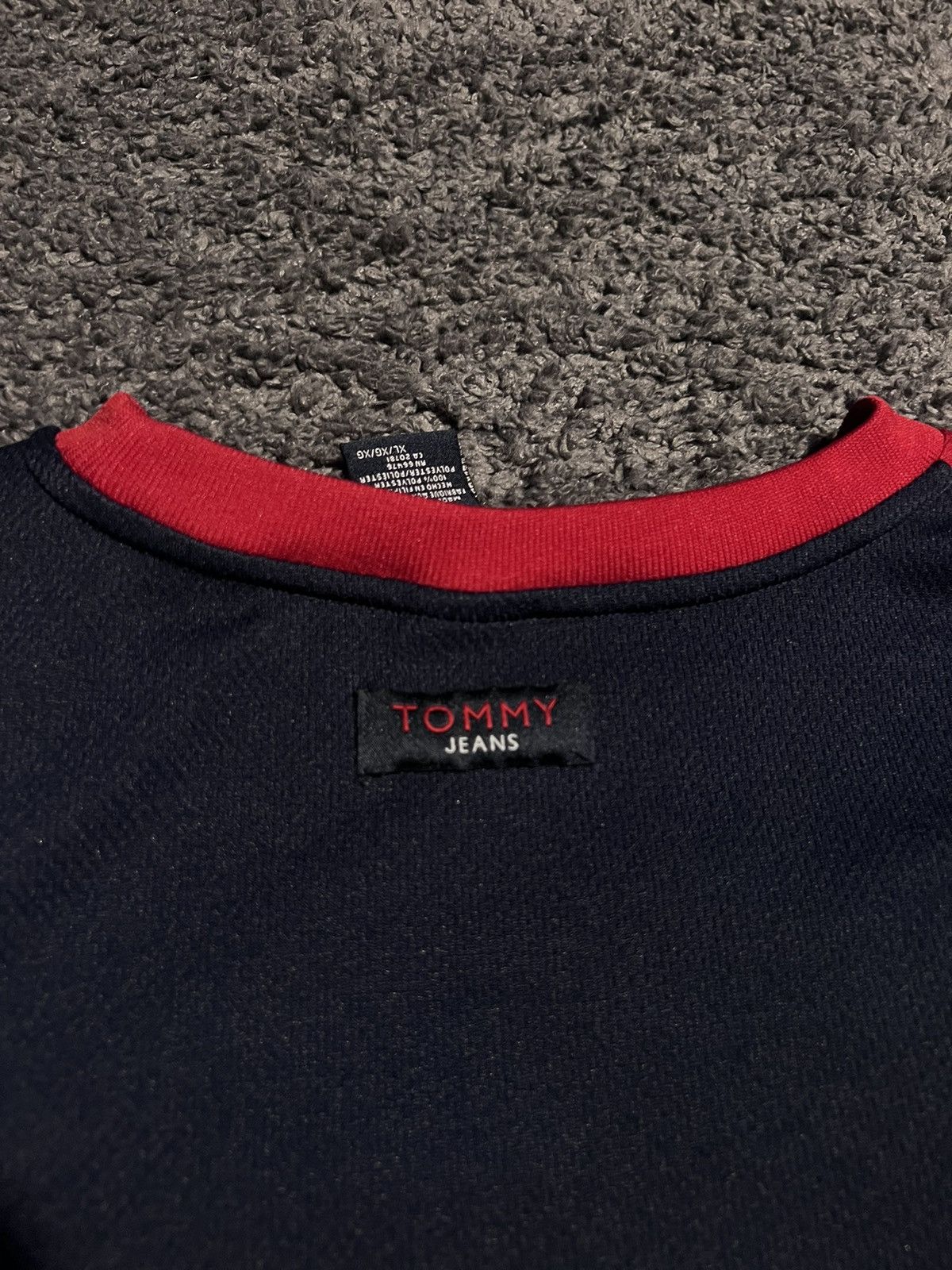 Tommy Hilfiger × Vintage Tommy Hilfiger Jeans 495 Jersey Size US XL / EU 56 / 4 - 5 Thumbnail
