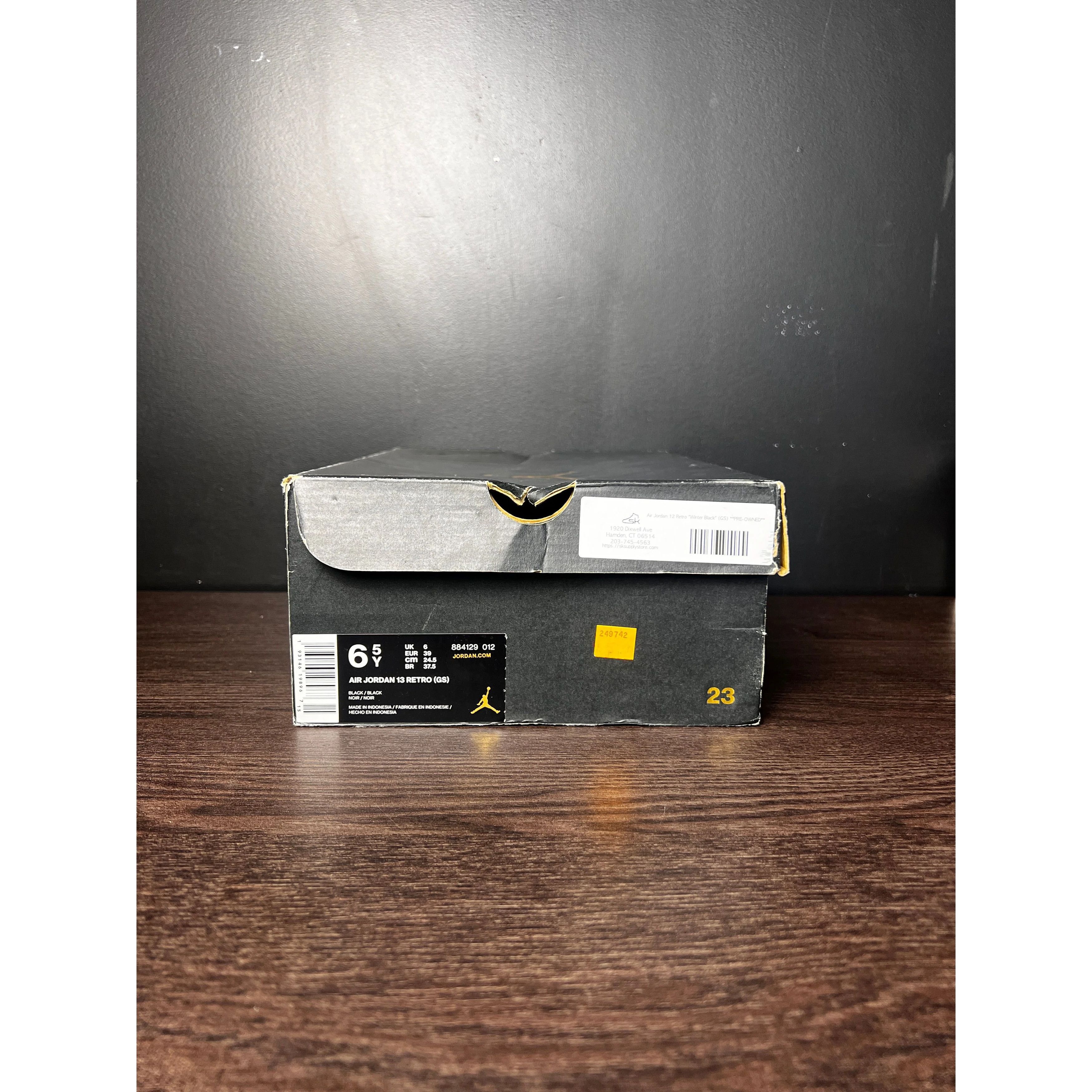 Jordan Brand Air Jordan 12 Retro "Winter Black" (GS) **PRE-OWNED** - Size 6 Size US 6 / EU 39 - 6 Thumbnail