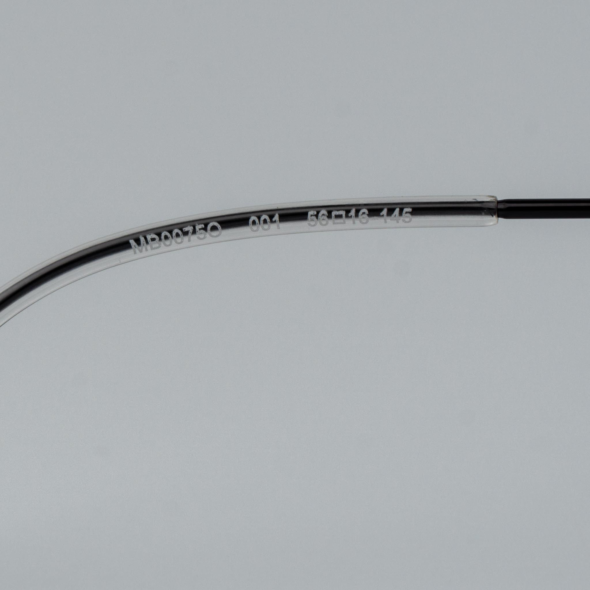 Montblanc Montblanc Men Eyeglasses Rectangle Rimless MB0075O 001 Size ONE SIZE - 11 Thumbnail
