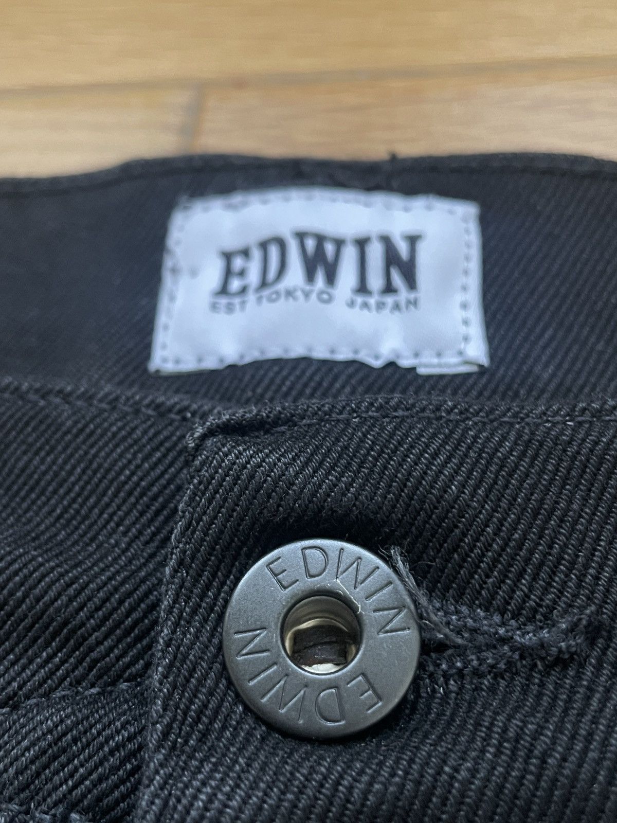 Edwin Edwin x Japanese Brand ED55 Black Denim Jeans W30 Tapered Size US 30 / EU 46 - 8 Thumbnail