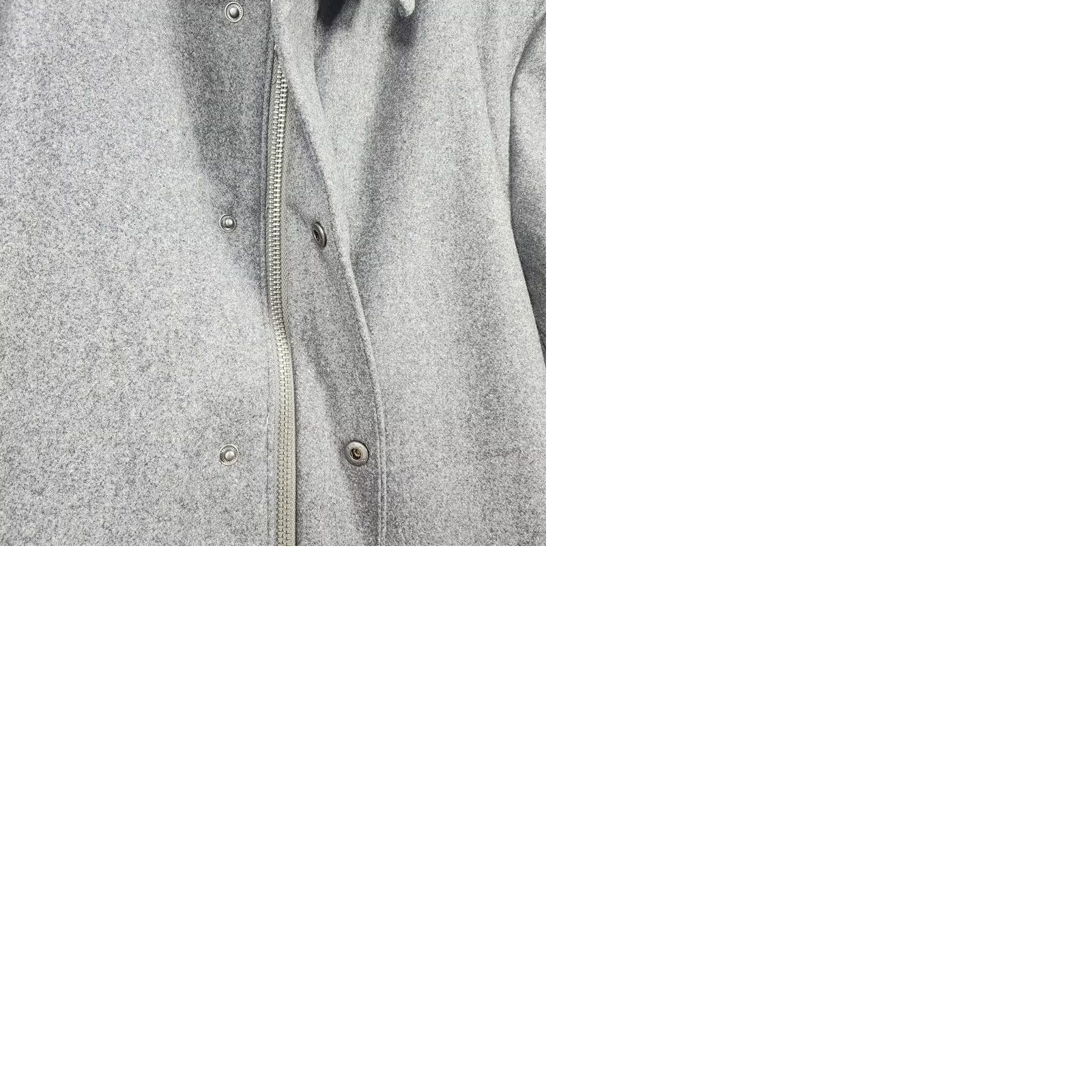 Banana Republic Banana Republic Men Coat Overcoat Wool Blend Grey Large Zip Classic City Preppy Mens Long Winter Fall Wool Dry Clean Only No Flaws 2024? Size US L / EU 52-54 / 3 - 9 Thumbnail