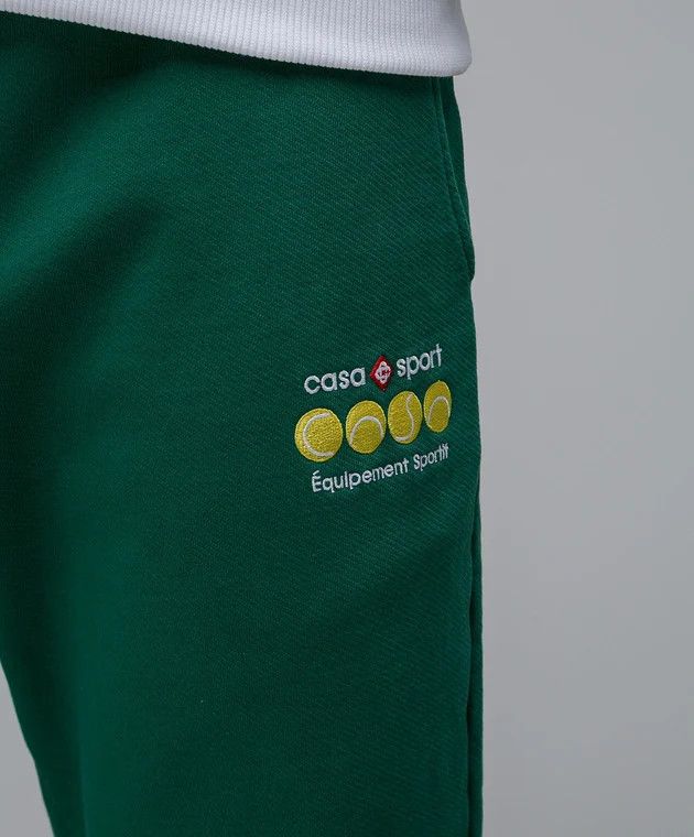 Casablanca o1mle0326 Embroidered Sweaatpants & Joggers Casa Sport Size US 36 / EU 52 - 5 Thumbnail