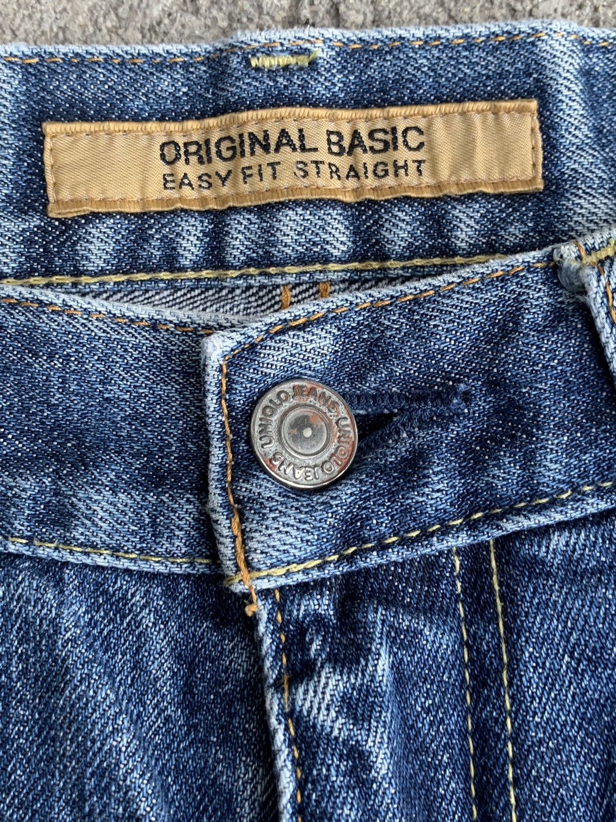 Undercover × Uniqlo Vintage Uniqlo S-003 Blue Wash Straight Cut Denim Jeans W30 Size US 30 / EU 46 - 7 Thumbnail
