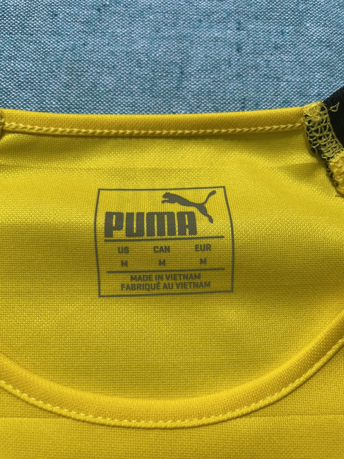 Puma Dortmund BvB 18/19 Third jersey. Guerreiro 13 Size US M / EU 48-50 / 2 - 7 Thumbnail