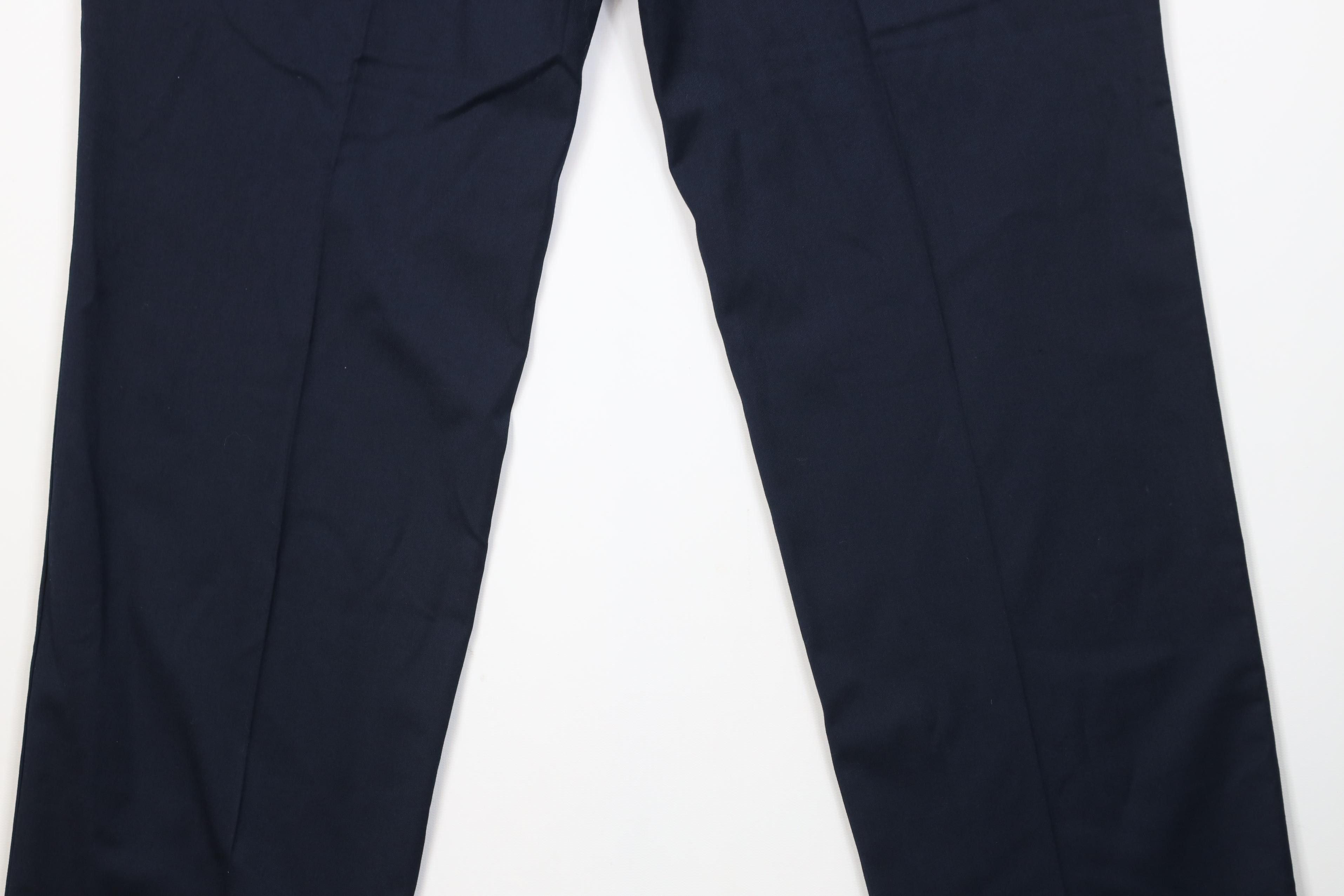 Polo Ralph Lauren Vintage Y2K Ralph Lauren Gabardine Knit Chino Pants Blue Size US 36 / EU 52 - 12 Thumbnail