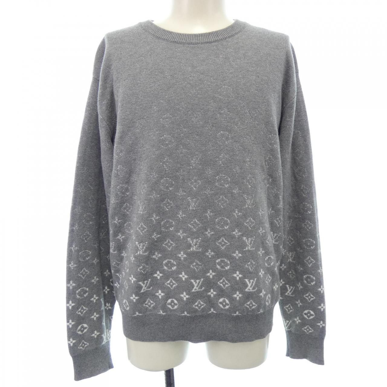 Louis Vuitton Louis Vuitton Louis Vuitton Gradient Monogram Knit Canvas Tops HKN46WUSO DUTY FREE for USA Size ONE SIZE - 1 Thumbnail