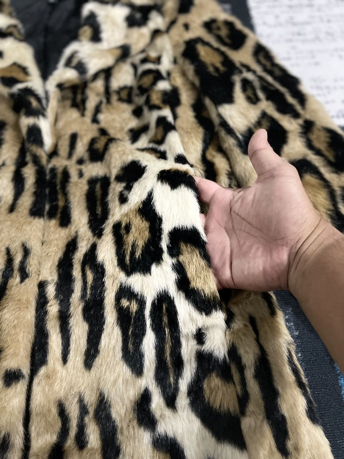 Japanese Brand VINTAGE BARDOT LEOPARD PRINT AUSTRALIAN DESIGN COAT Size M / US 6-8 / IT 42-44 - 9 Thumbnail
