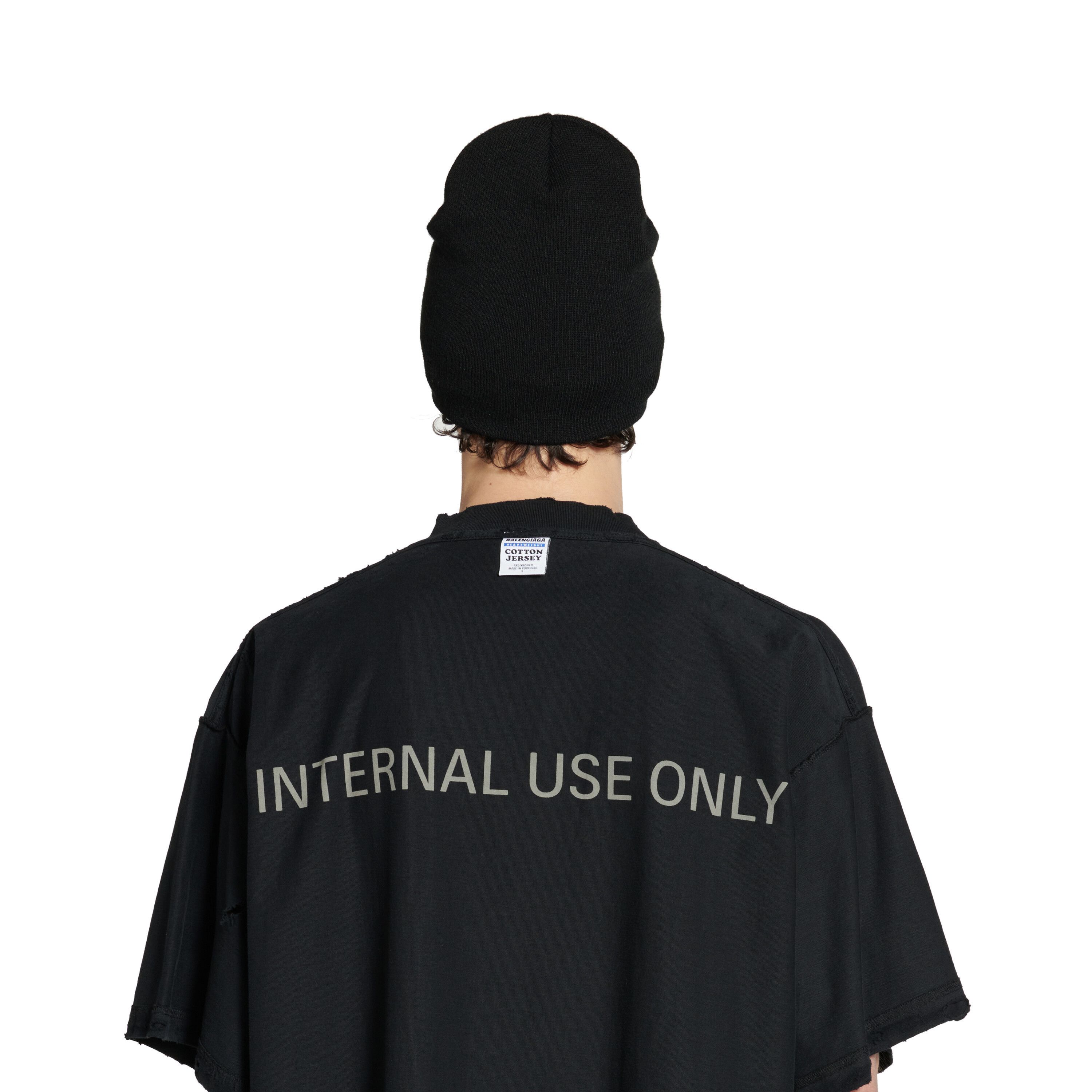 Balenciaga o1mt1gz0226 Internal Use Only Inside-Out T-Shirt Oversized Size US S / EU 44-46 / 1 - 6 Thumbnail