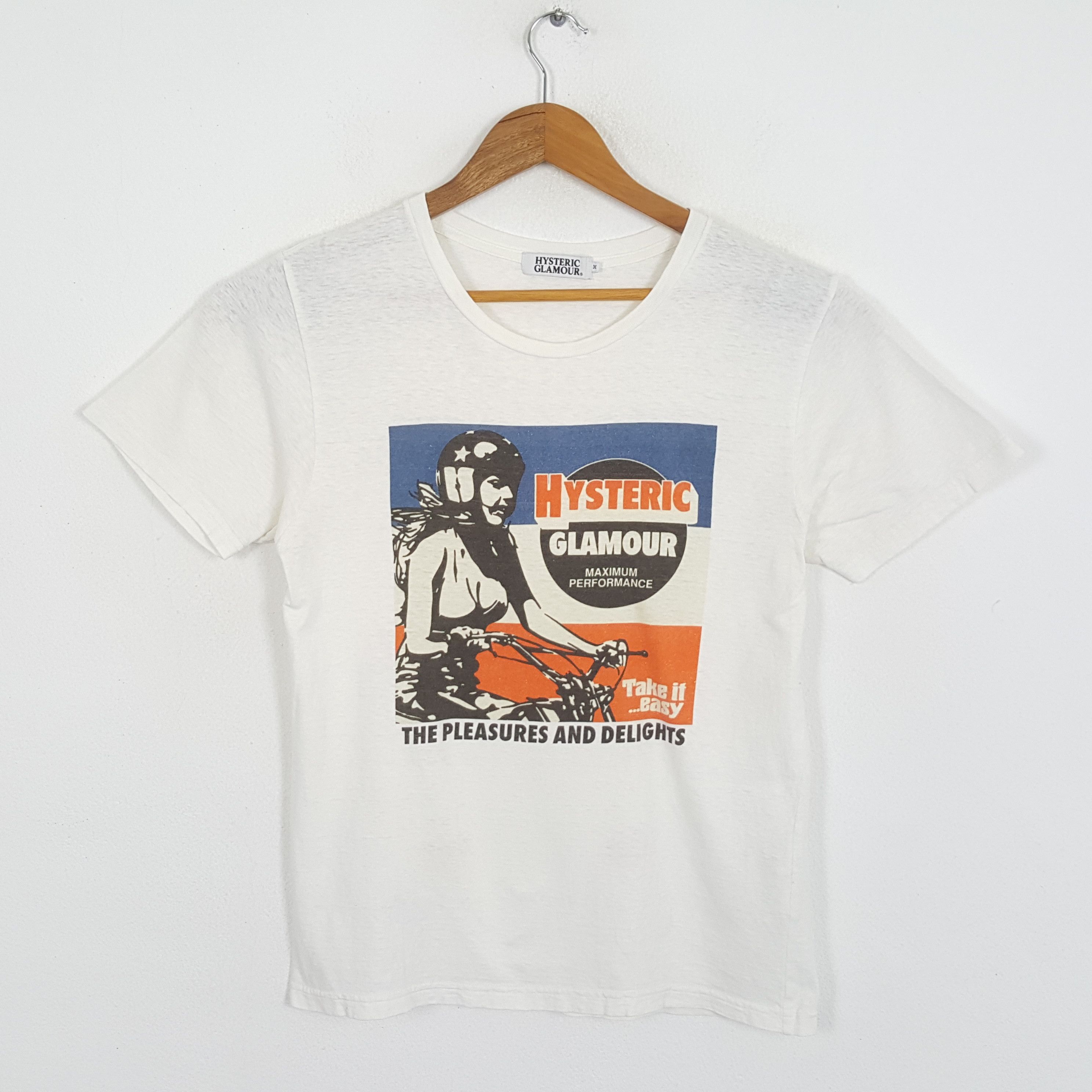 Hysteric Glamour × Japanese Brand × Vintage Vintage HYSTERIC GLAMOUR Japanese Fashion Brand T-Shirts Size US S / EU 44-46 / 1 - 1 Thumbnail