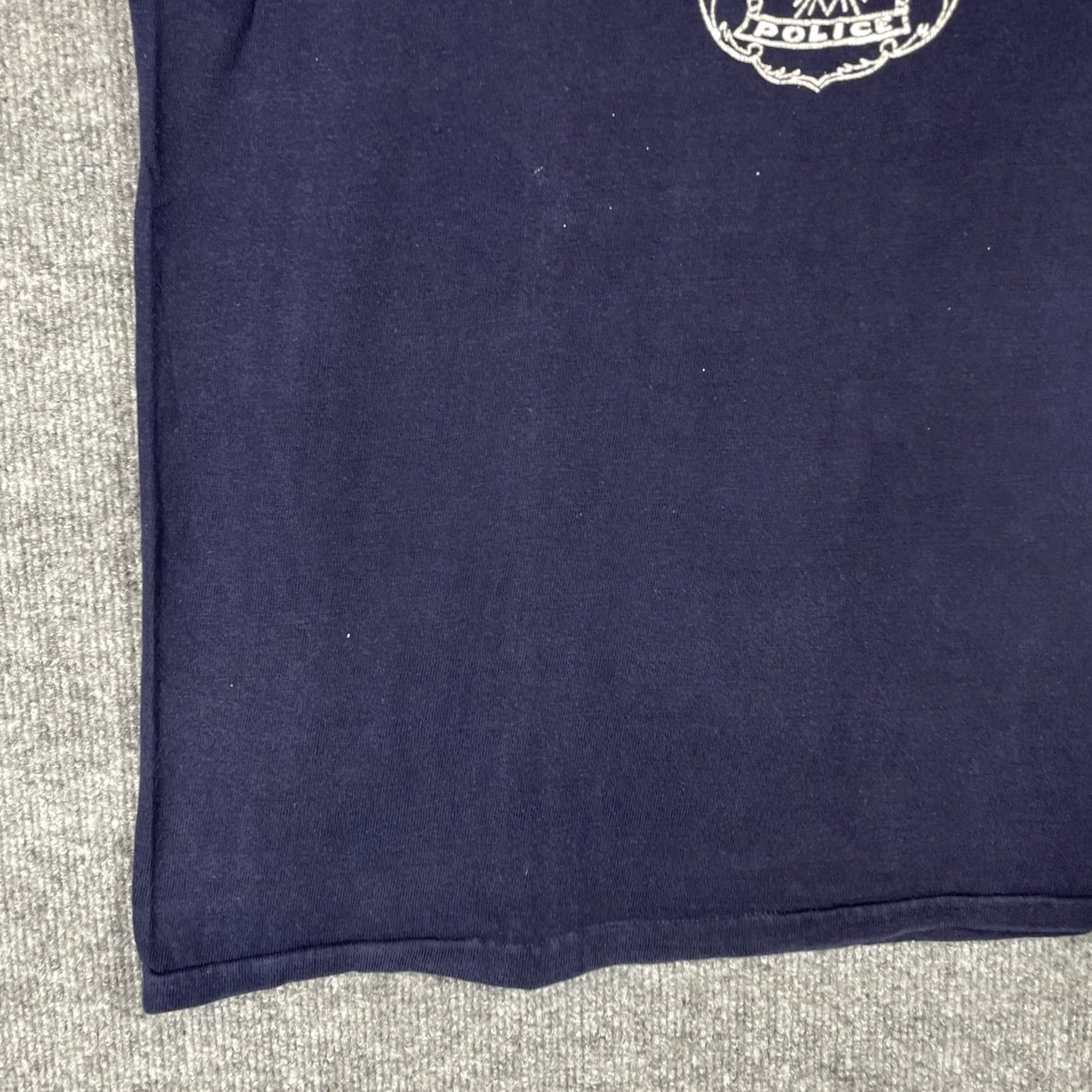 Vintage VINTAGE Milwaukee Police Athletic Association T Shirt Mens XL Blue 40s Athletic Ringer Decade 1940s Mens Size US XL / EU 56 / 4 - 5 Thumbnail