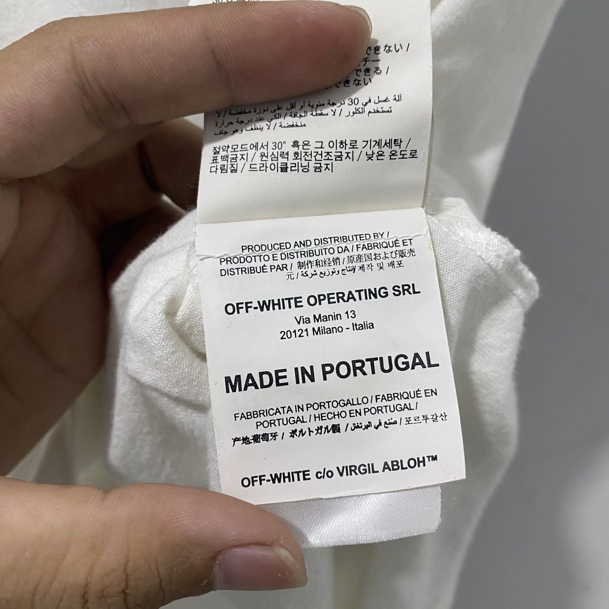 Off-White Off White White Graph Shirt Size US M / EU 48-50 / 2 - 9 Thumbnail