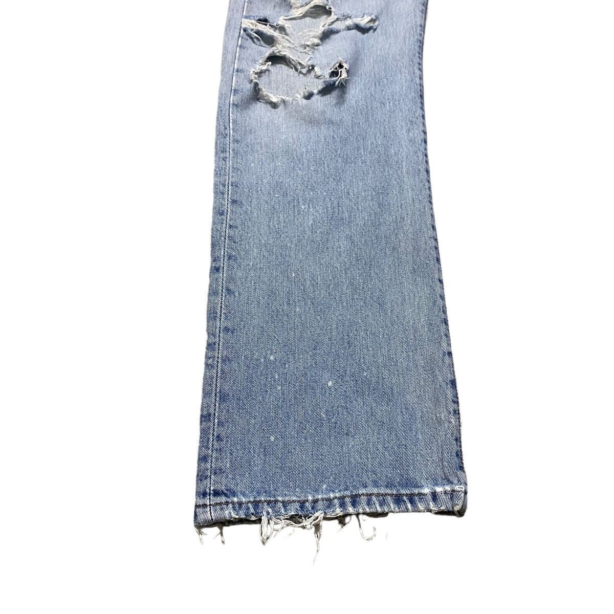 Levi's Vintage Levis 501 Thrashed Jeans Size US 34 / EU 50 - 10 Thumbnail