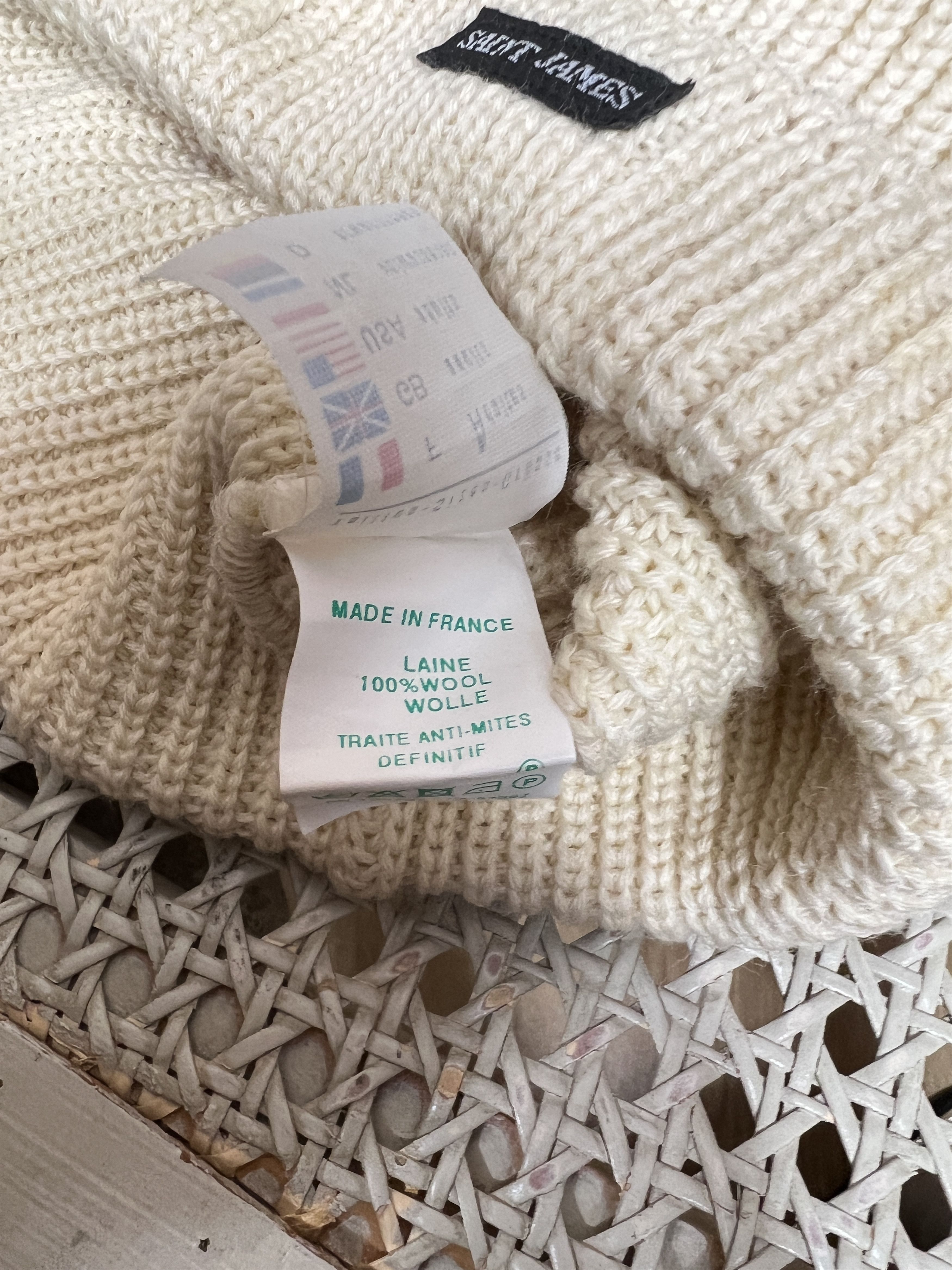 Vintage SAINT JAMES BEANIE WOOL Size ONE SIZE - 8 Thumbnail