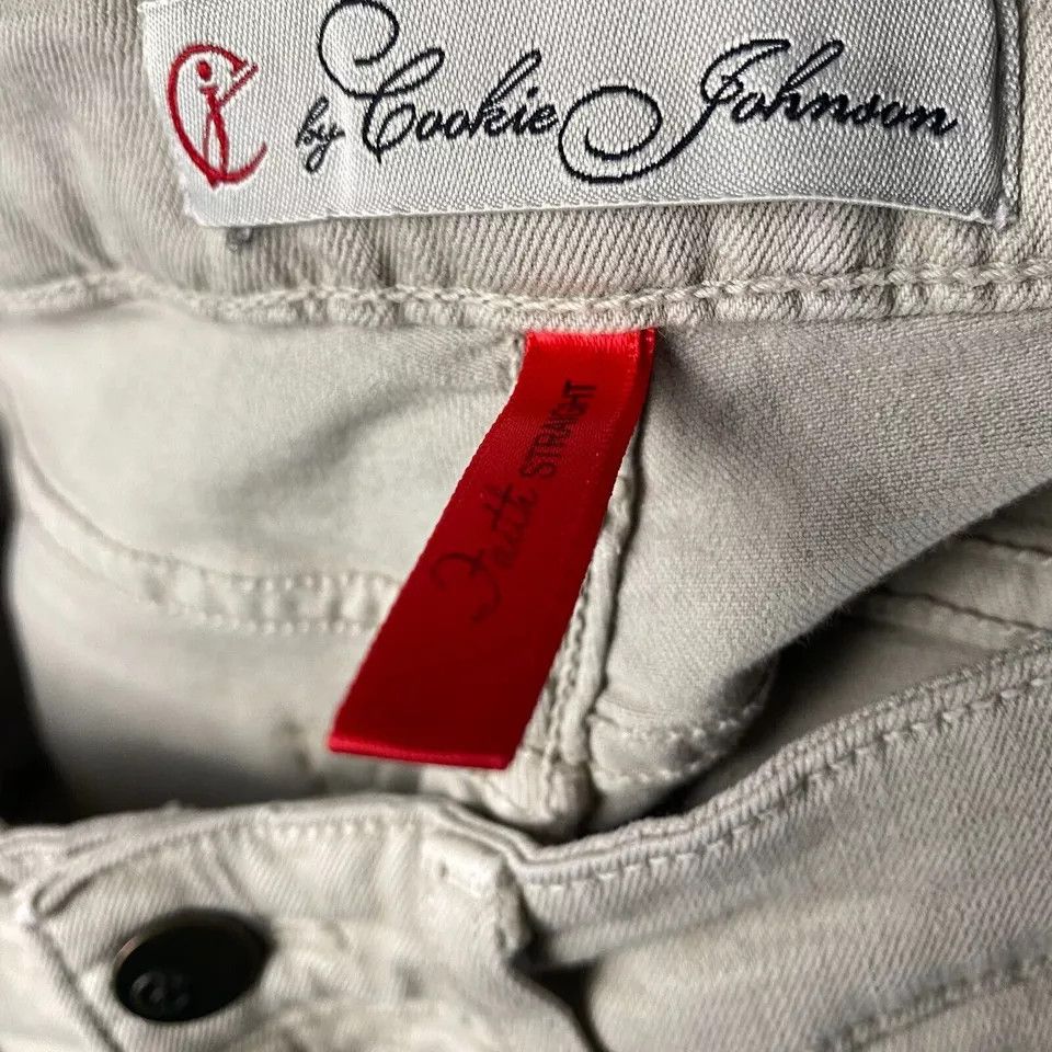 Other Cookie Johnson Jeans Women's 25 Faith Straight Denim Stretch Size 25" / US 0 / IT 36 - 7 Thumbnail