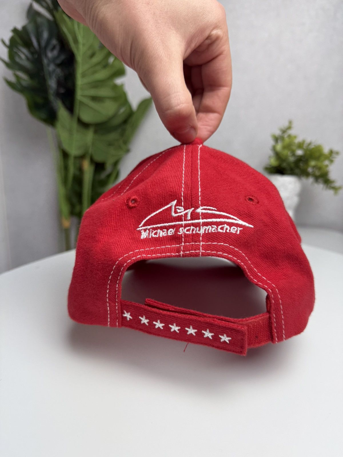 Ferrari F1 Michael Schumacher Ferrari Vintage 1996 Cap Rad Size ONE SIZE - 4 Thumbnail